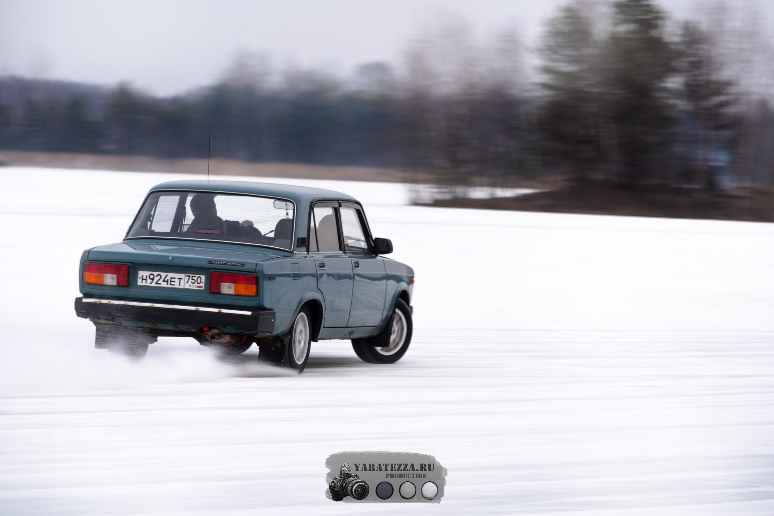 Тренировочный день на ледовой трассе. Yaratezza production