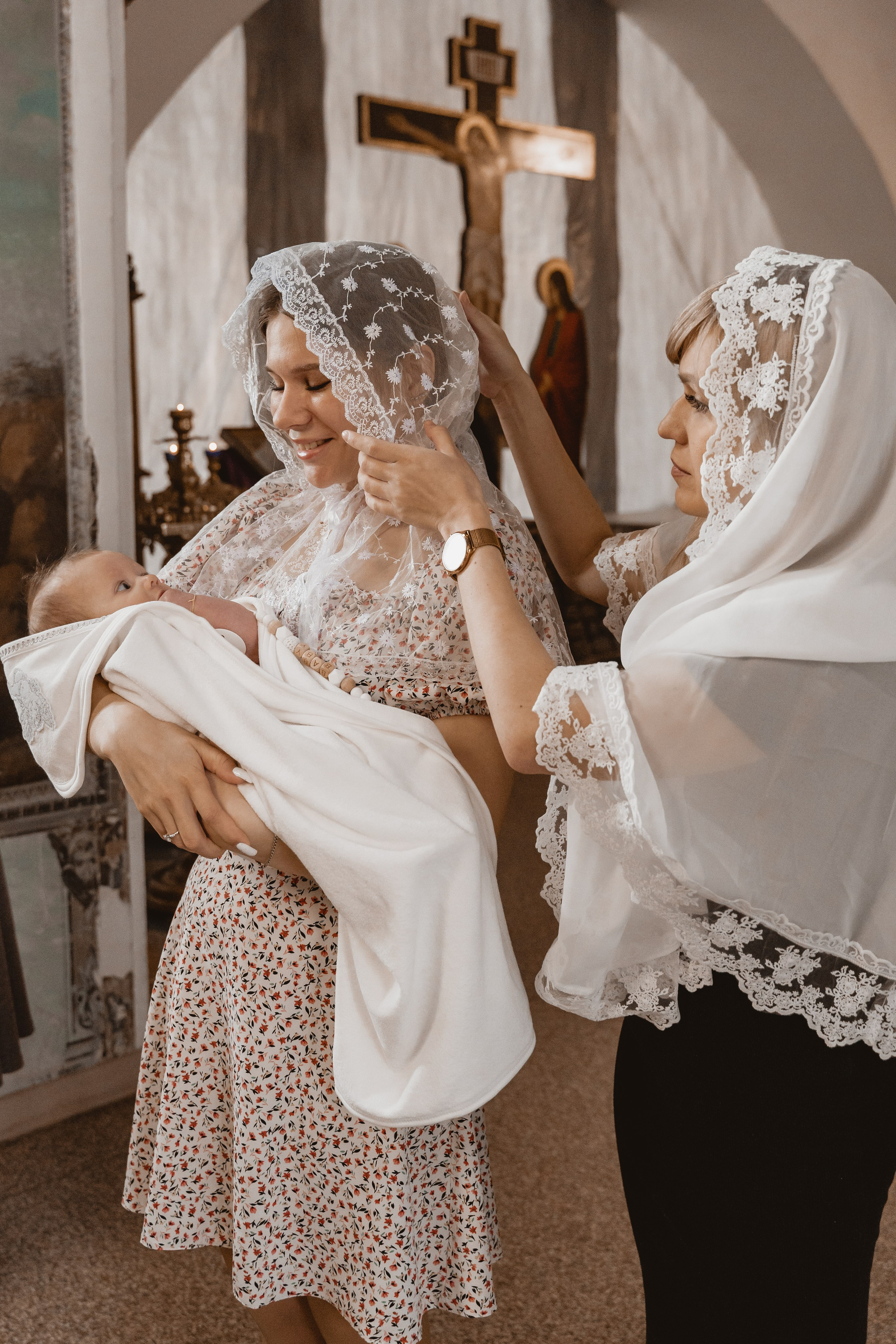 Крещение Таисии. Свадебный фотограф Юлия Копылова