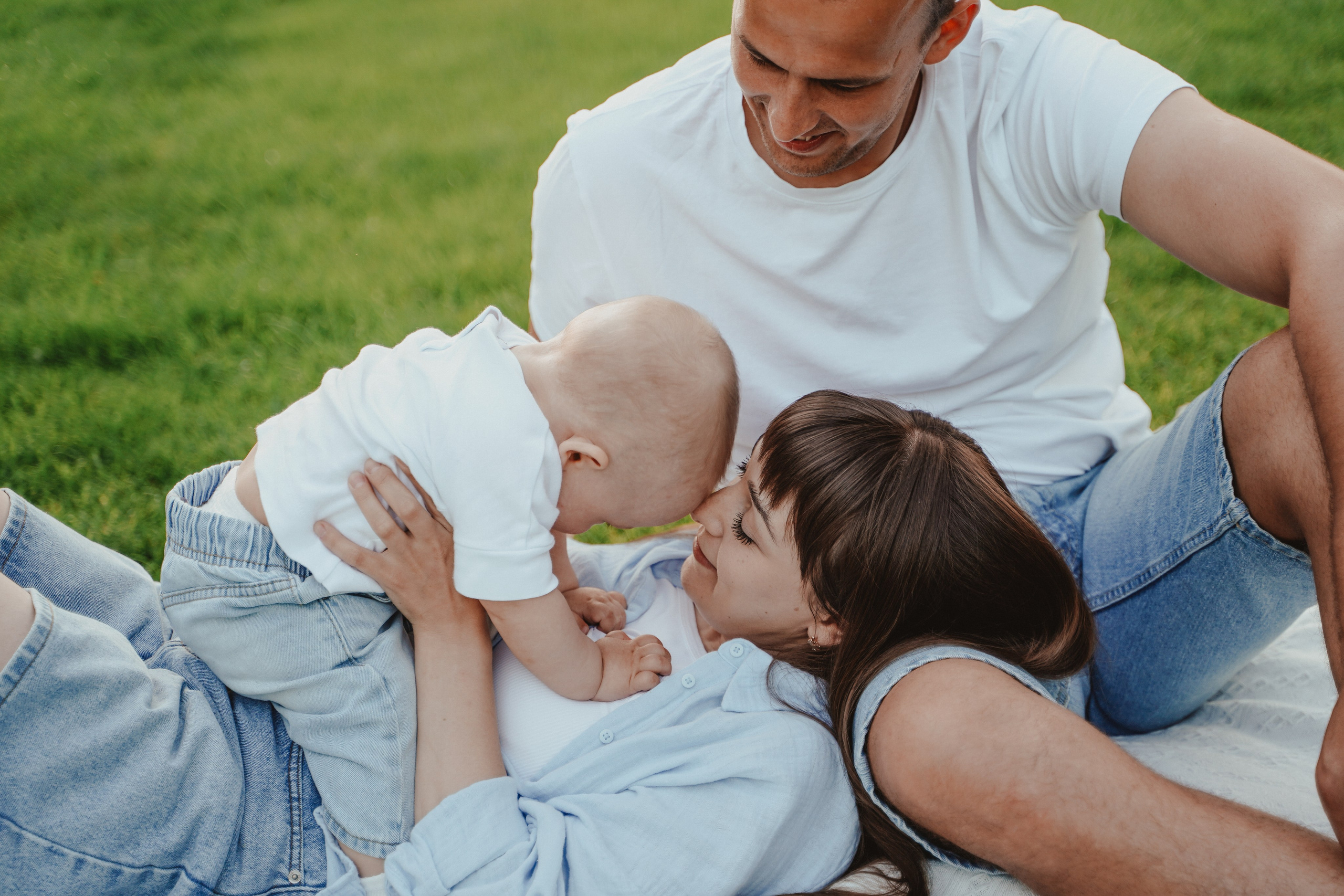 Семейная фотосессия в парке Галицкого. Семейный и женский фотограф в Краснодаре Анастасия Приймак
