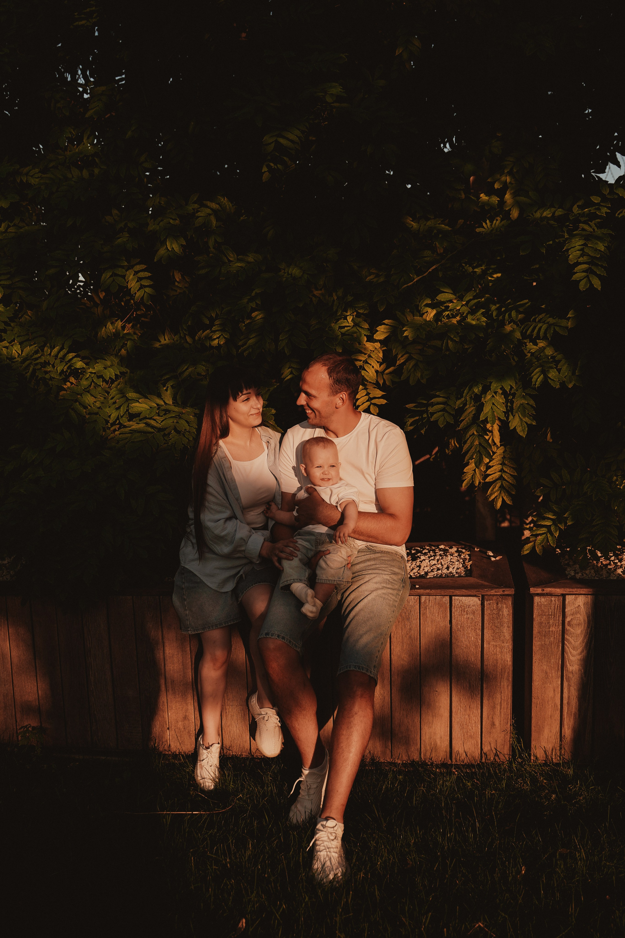 Семейная фотосессия в парке Галицкого. Семейный и женский фотограф в Краснодаре Анастасия Приймак