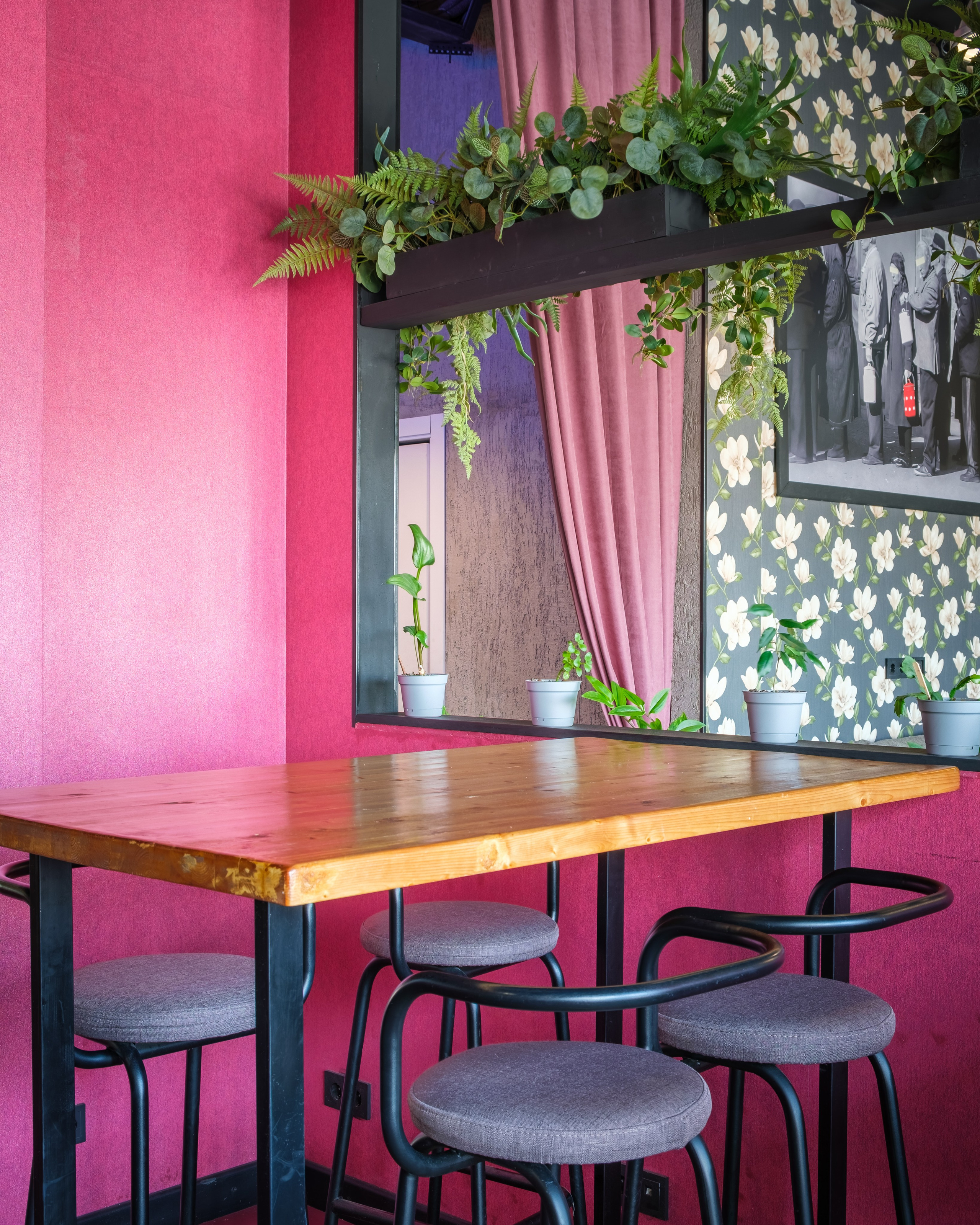 Интерьерная фотосессия кафе «Берёзка»