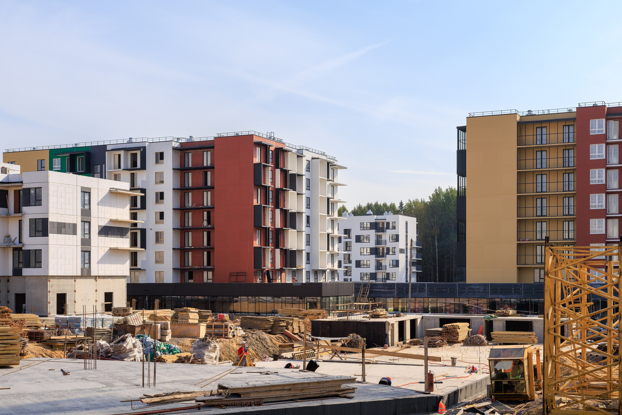 Архитектурная и репортажная фотосъёмка для застройщика