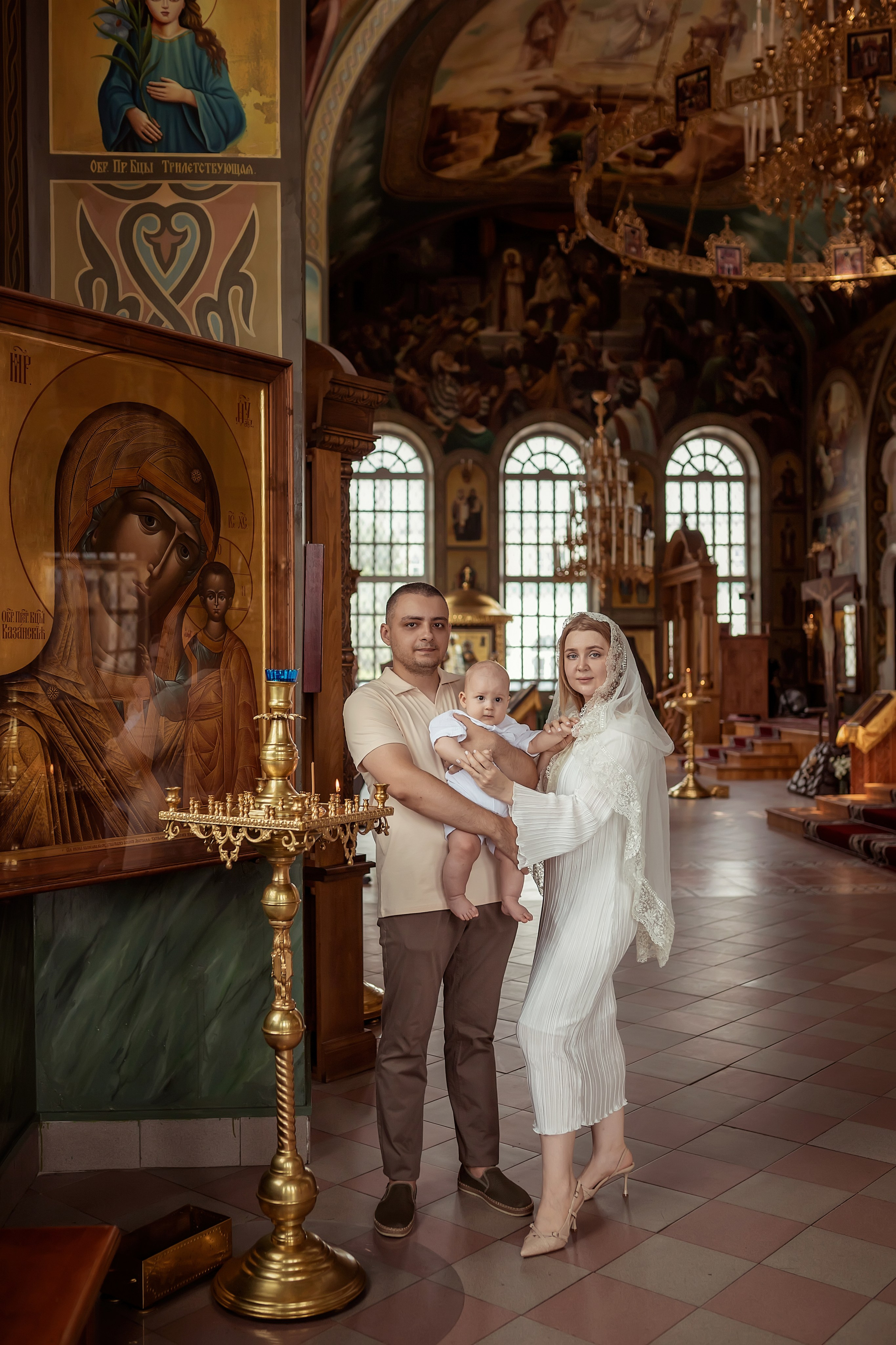 Крещение в Храме Преполовения Пятидесятницы в городе  Ростов-на-Дону. Олеся Семейская свадебный и семейный фотограф в Ростове-на-Дону