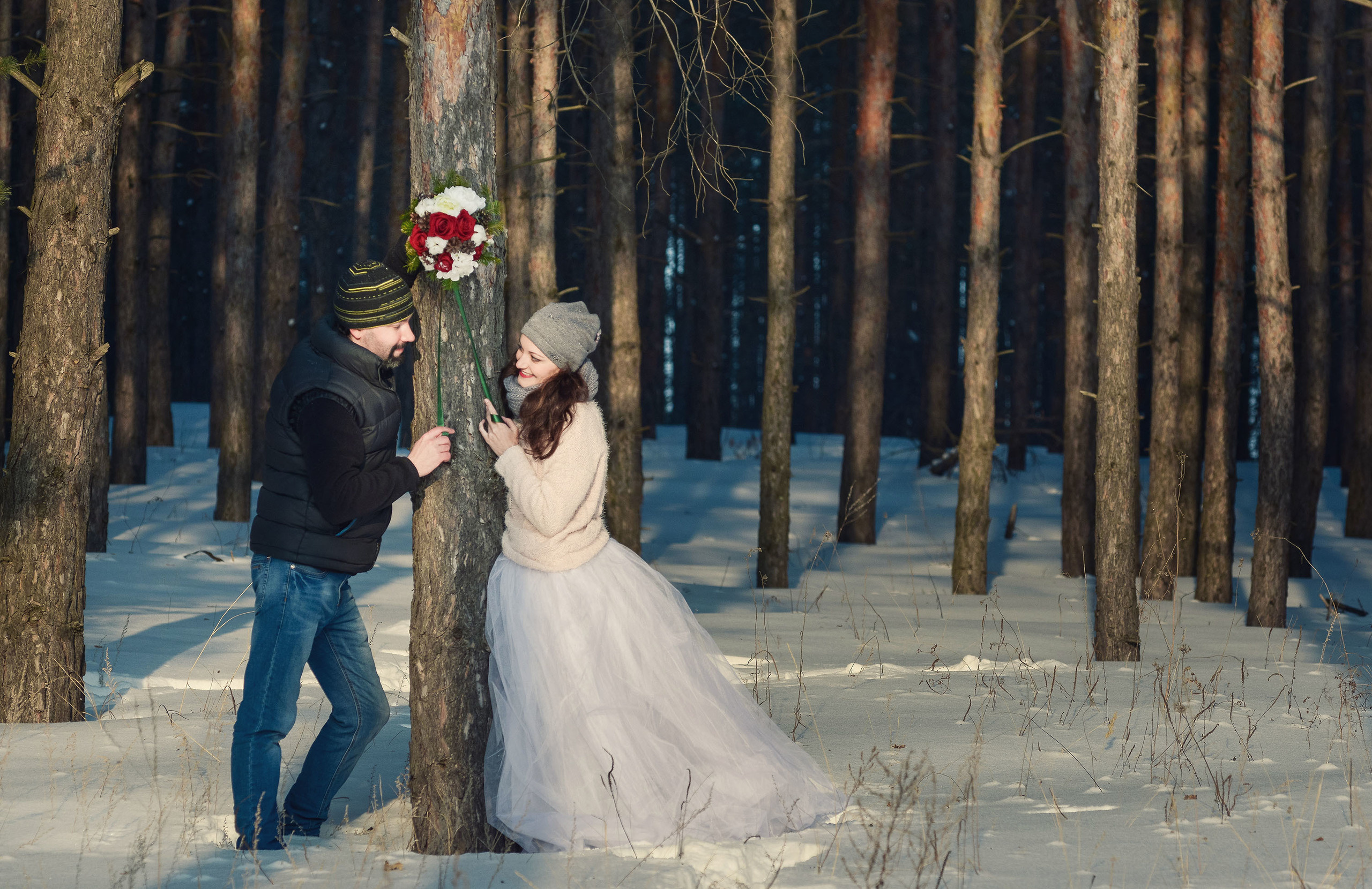 Свадьба зимой фотосессия, зимняя фотосъёмка.