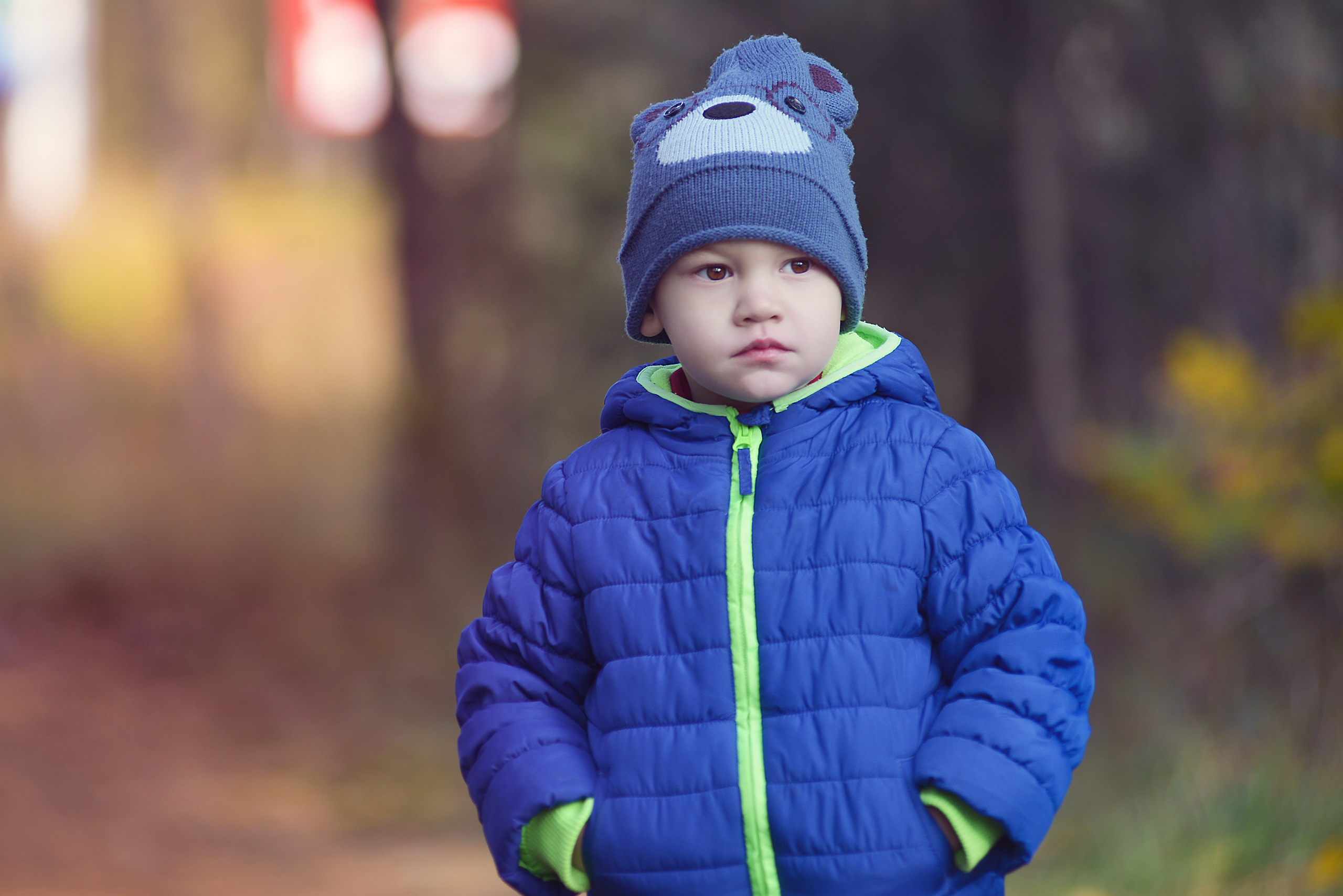 детская фотосессия на природе.