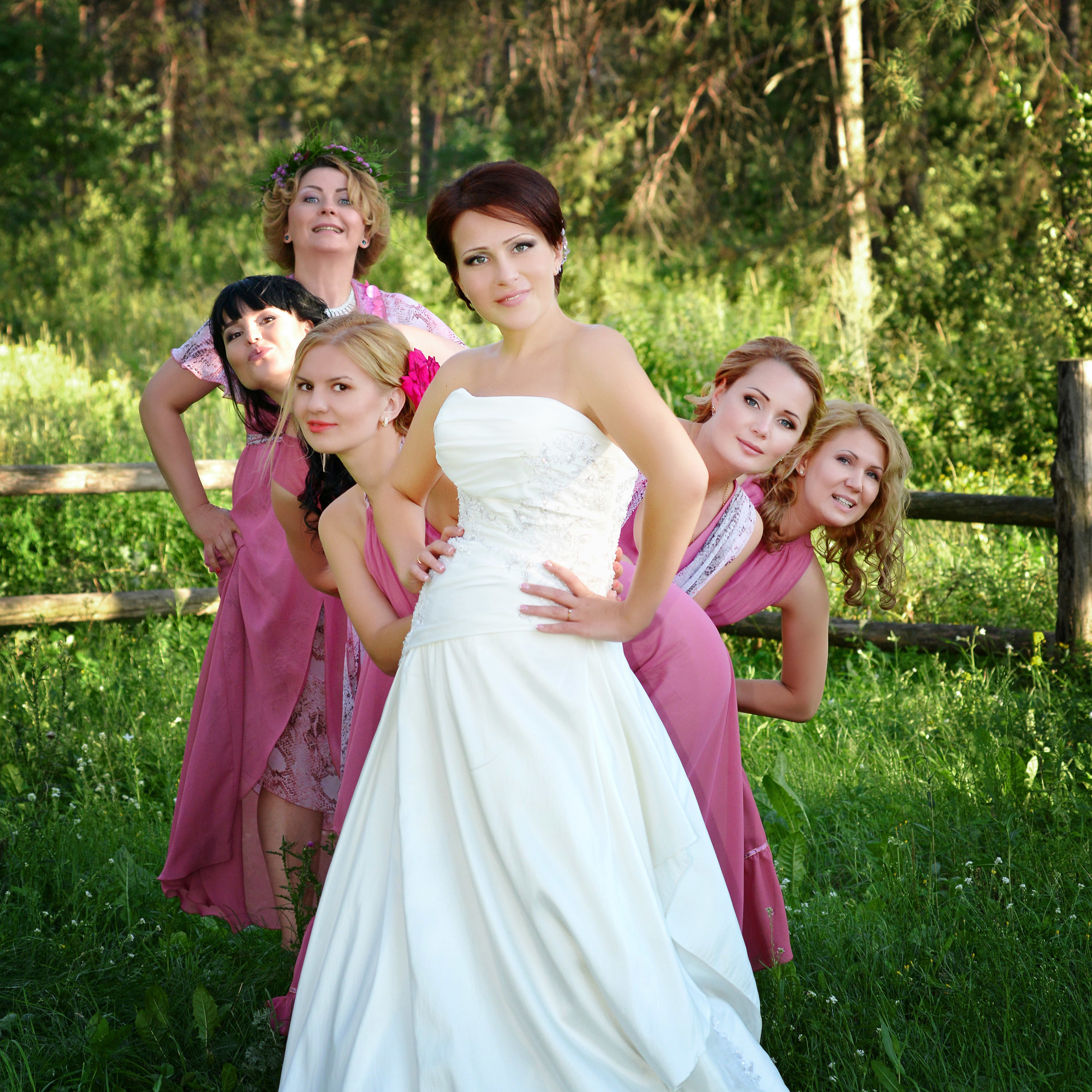 Подружки невесты фото.