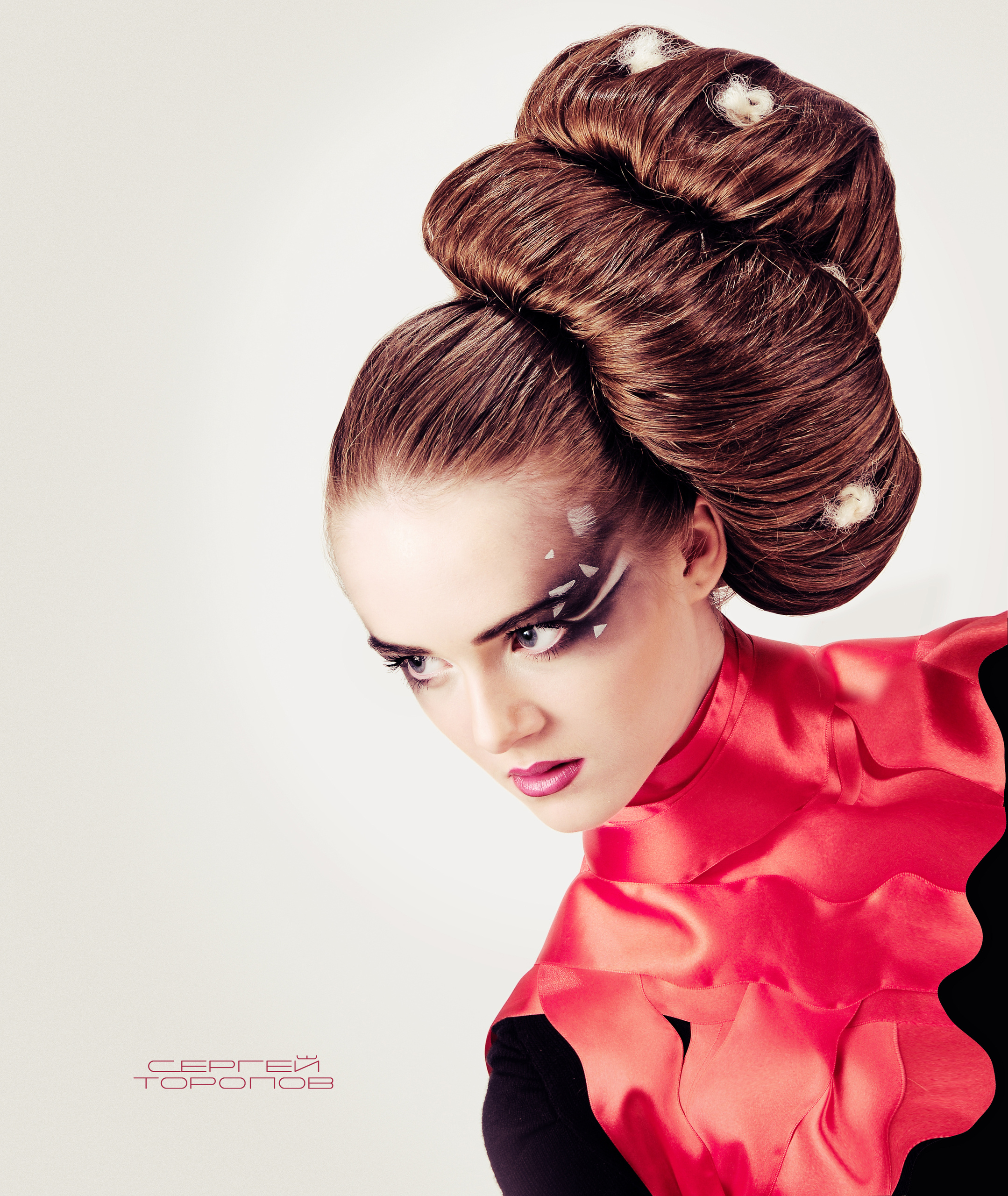 Необычный образ фотографии.