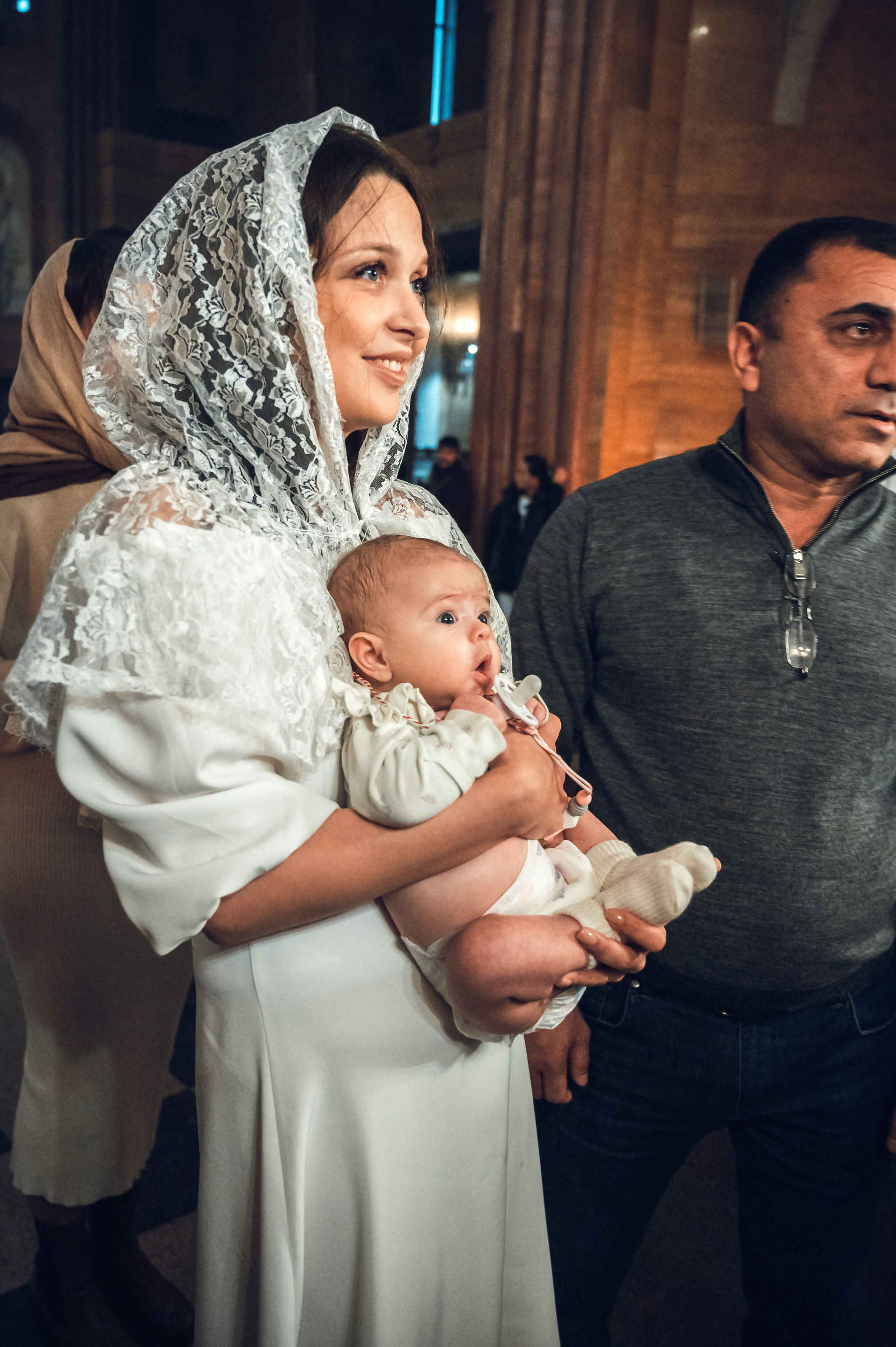 Крещение Мии. Фотограф Алёна Мил