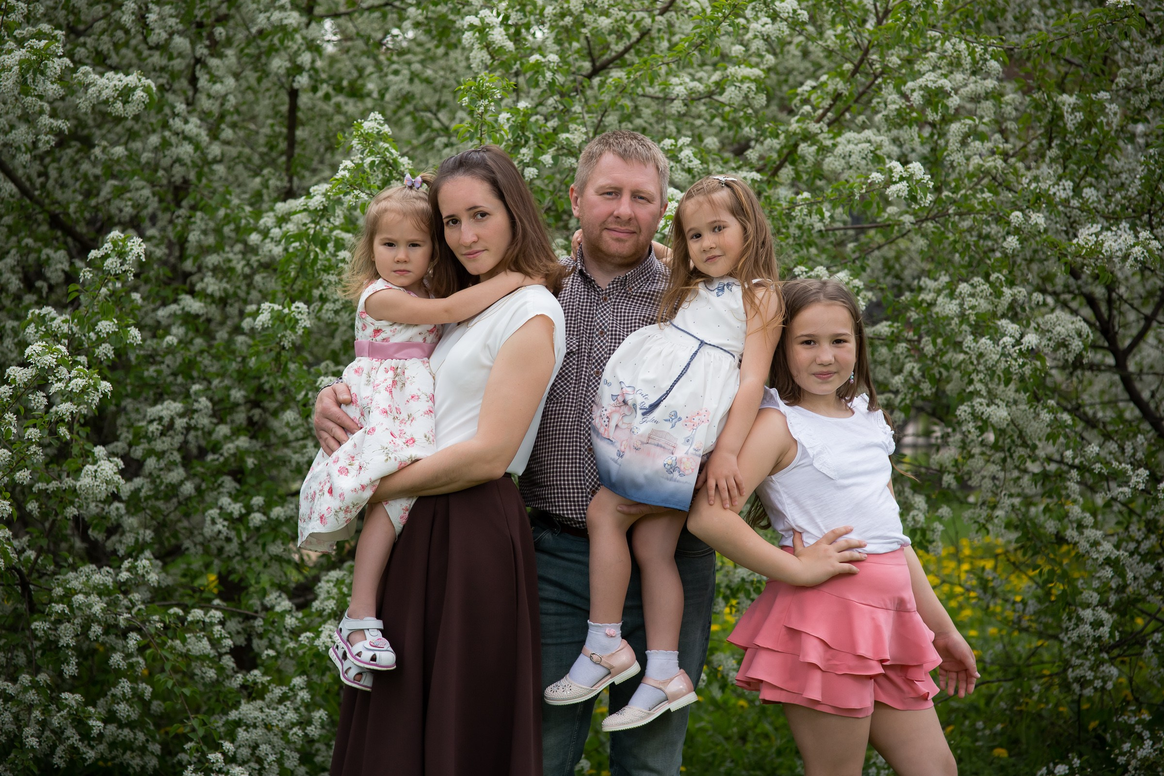 Цветущие сады. Свадебная фотосъёмка в Москве, Туле