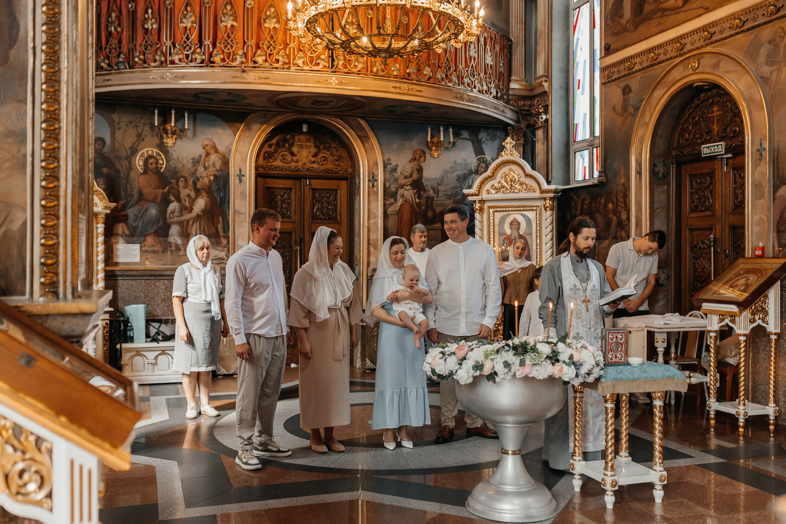Храм в честь иконы Богородицы Целительница. Семейный фотограф в Краснодаре Яна Морева