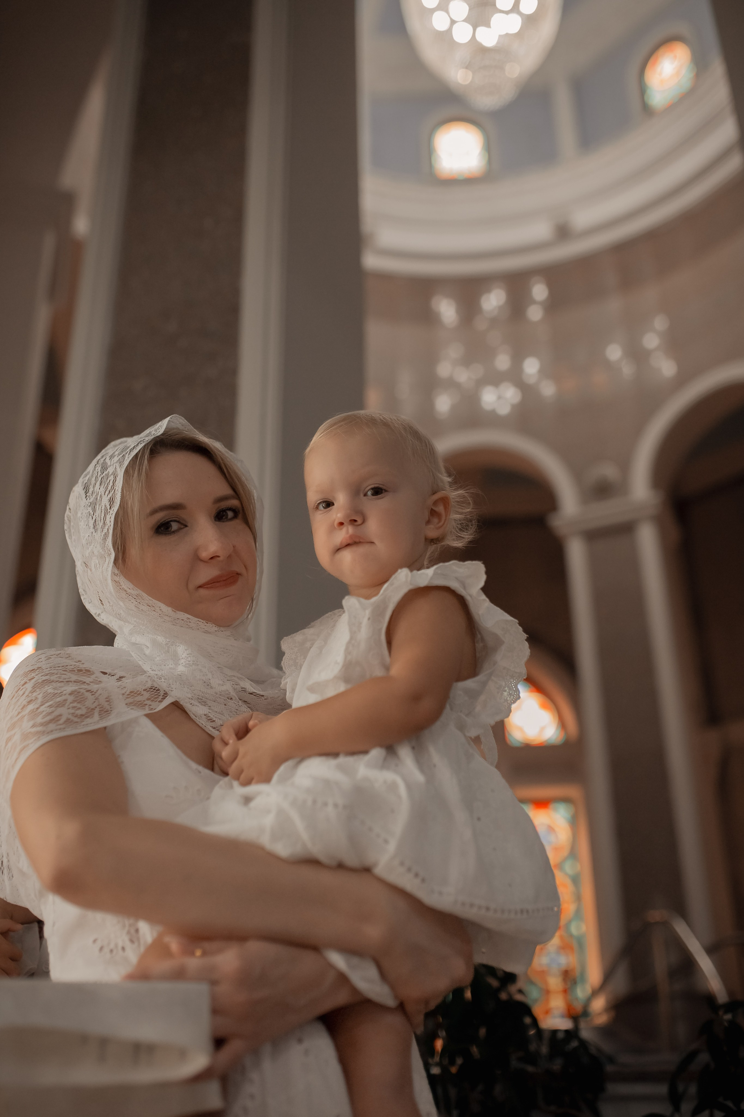 Крещение Алисы и Ксении. Фотограф на Крещение и Венчание в Ташкенте