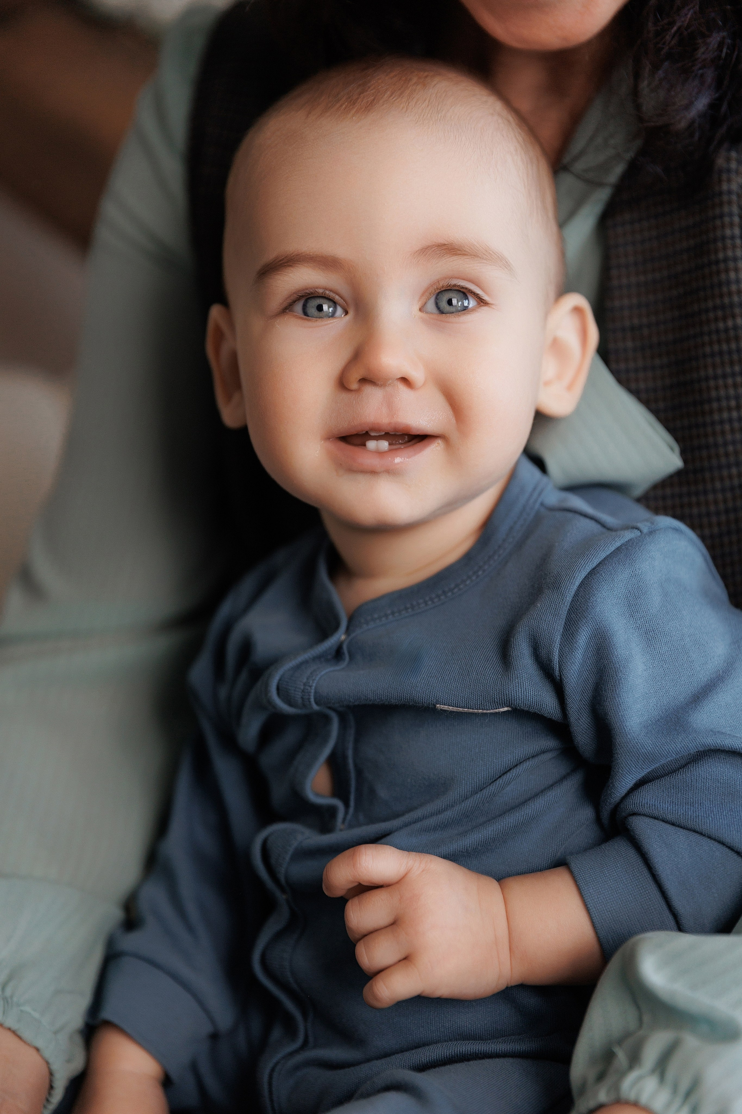 Катя с семьей. Фотограф женского портрета, беременности и материнства Харькова Елена