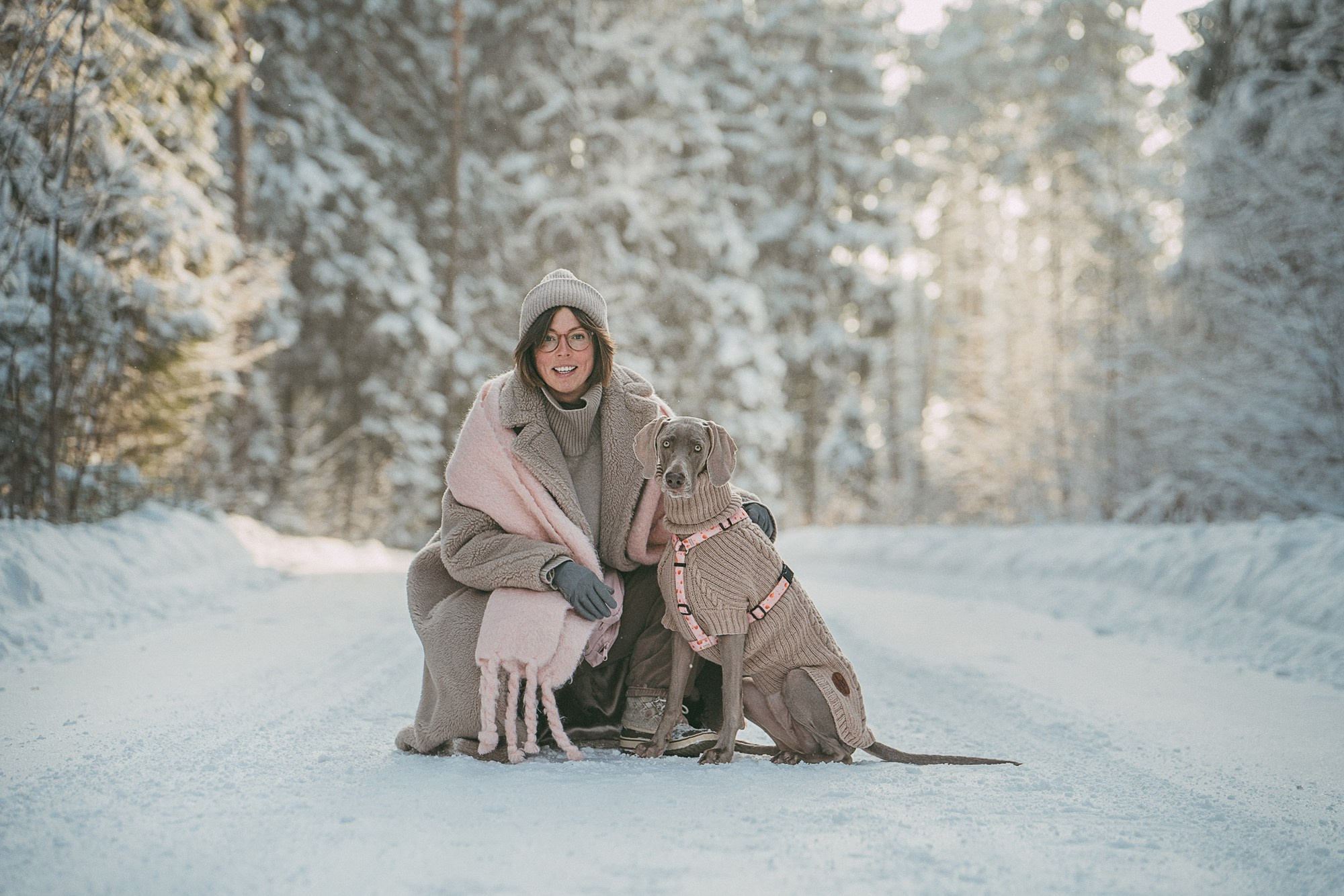 Лена и Фанни. Фотограф анималист в Москве и Санкт-Петербурге Свиридова Анна