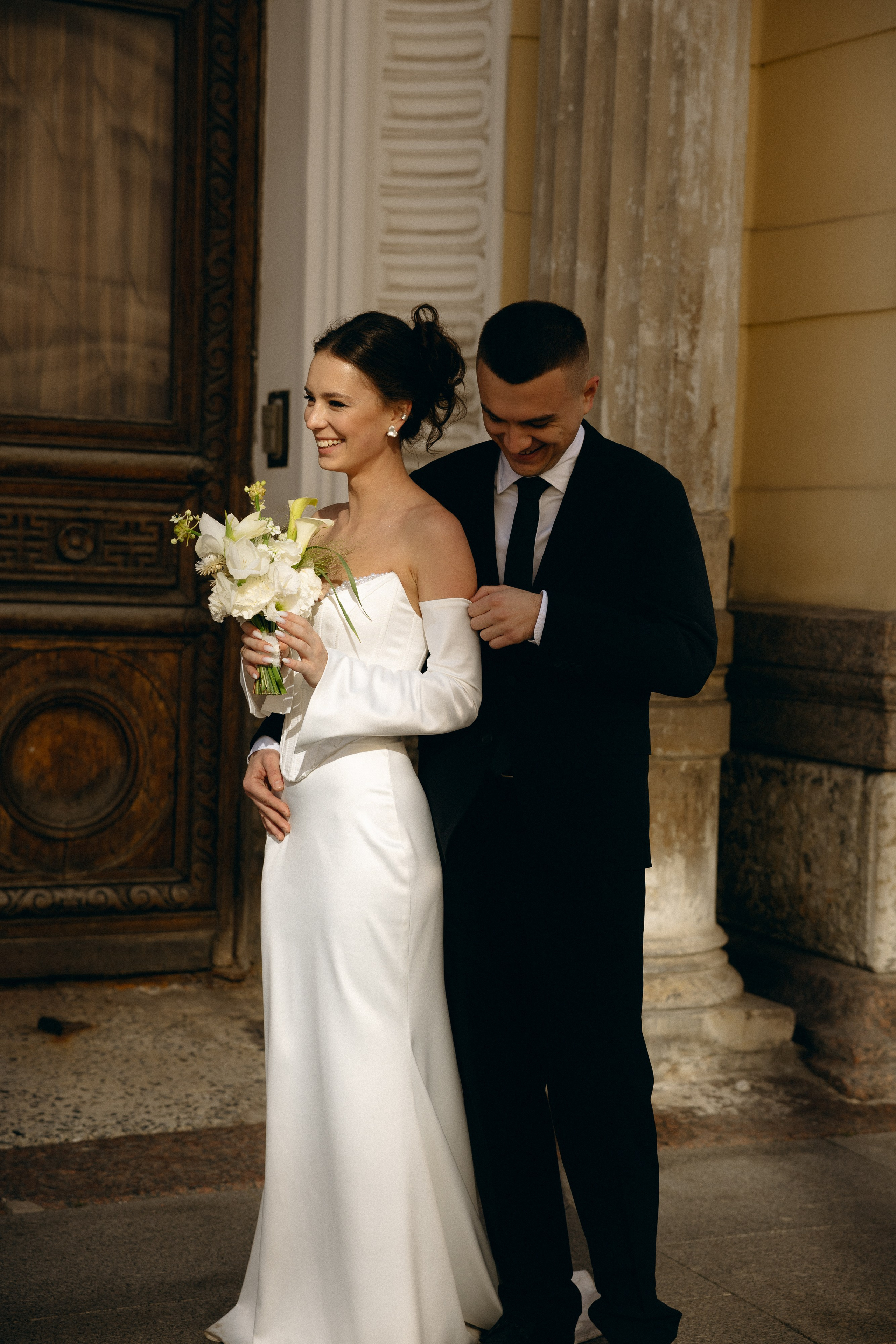 Только вдвоем под небом Петербурга. Свадебный фотограф Таня Караисаева