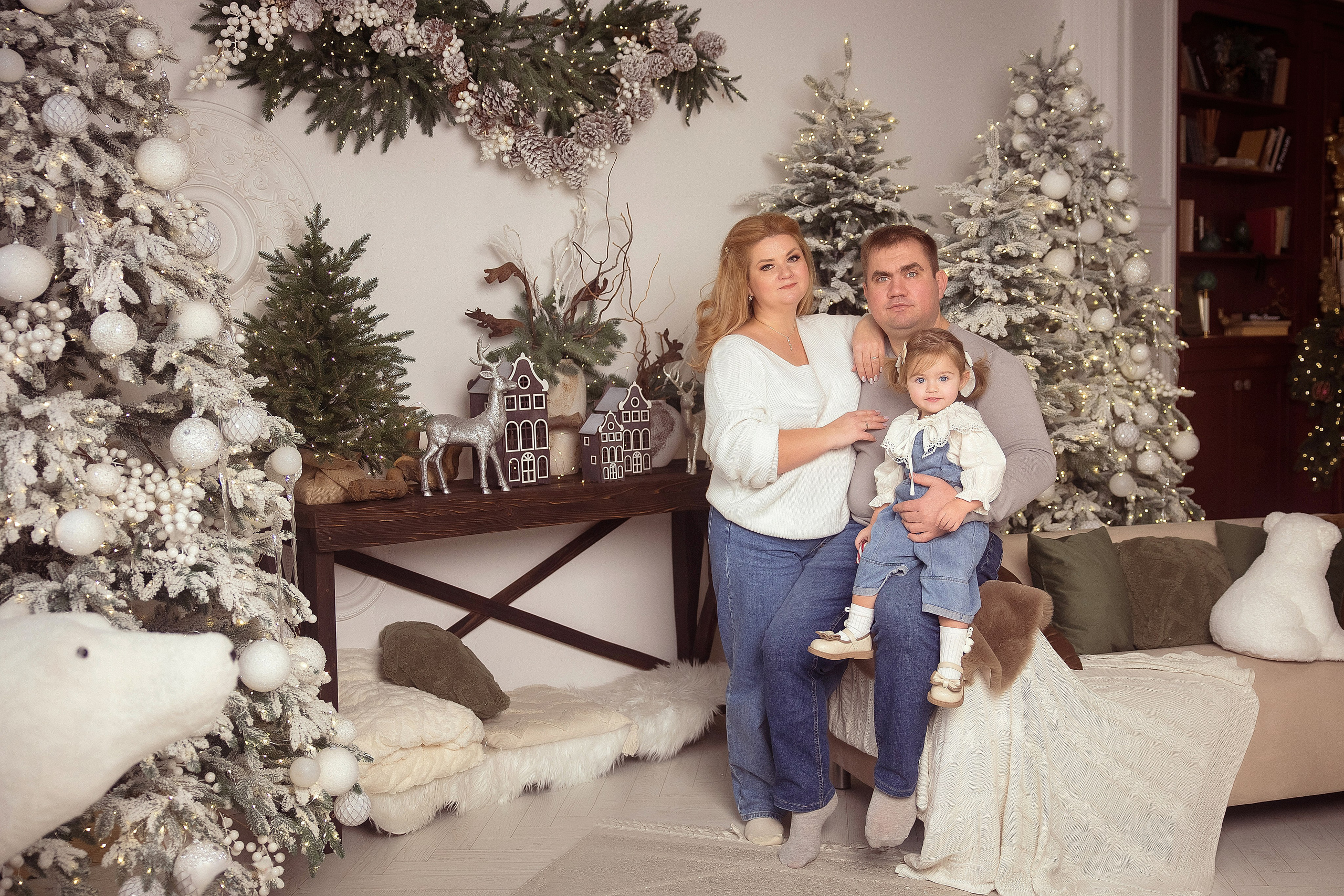 Катя, Антон и Аксинья. Фотограф на крещение и венчание