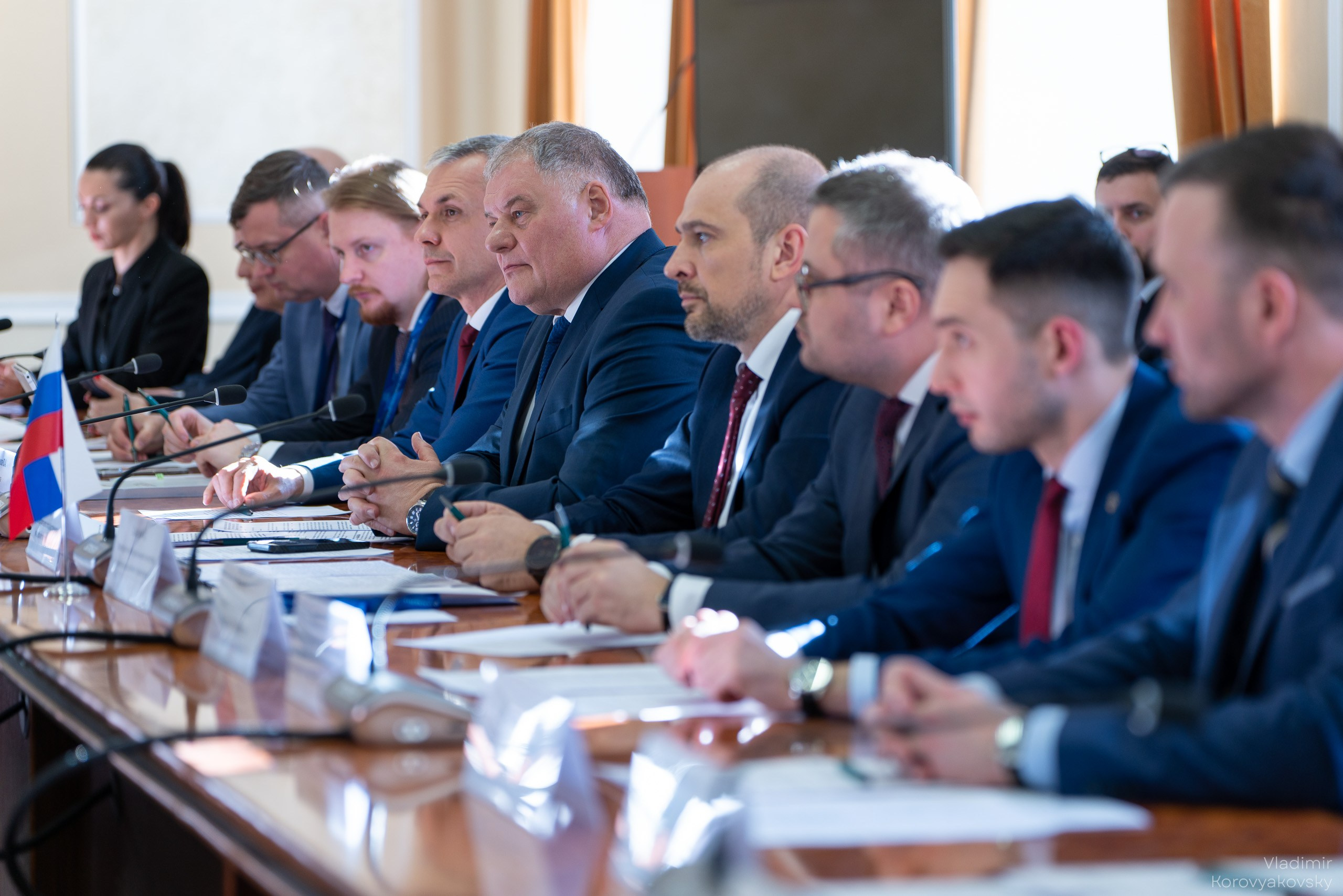 Совещание руководства ПГУПС с Делегациями Исполнительного агентства Правительства Монголии и делегацией АО «УБЖД». Фотограф Владимир Коровяковский