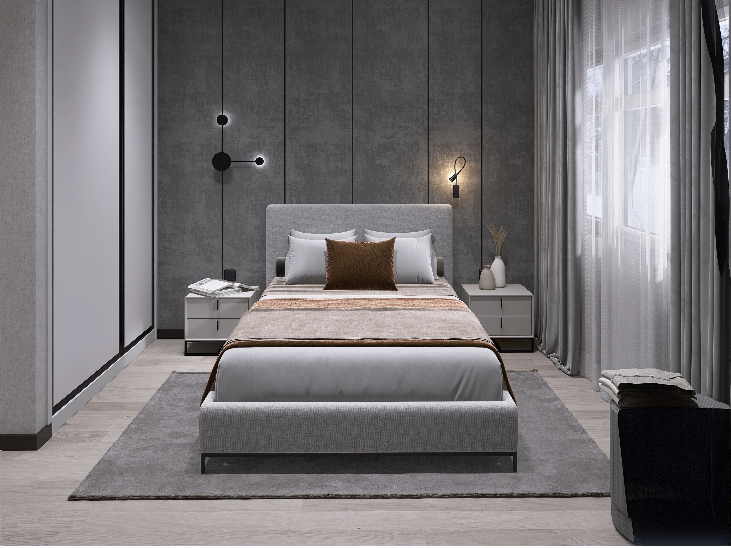 КП Гармония. Площадь 107 кв. м. Дизайнер интерьера в Новосибирске_Елена Сергеева