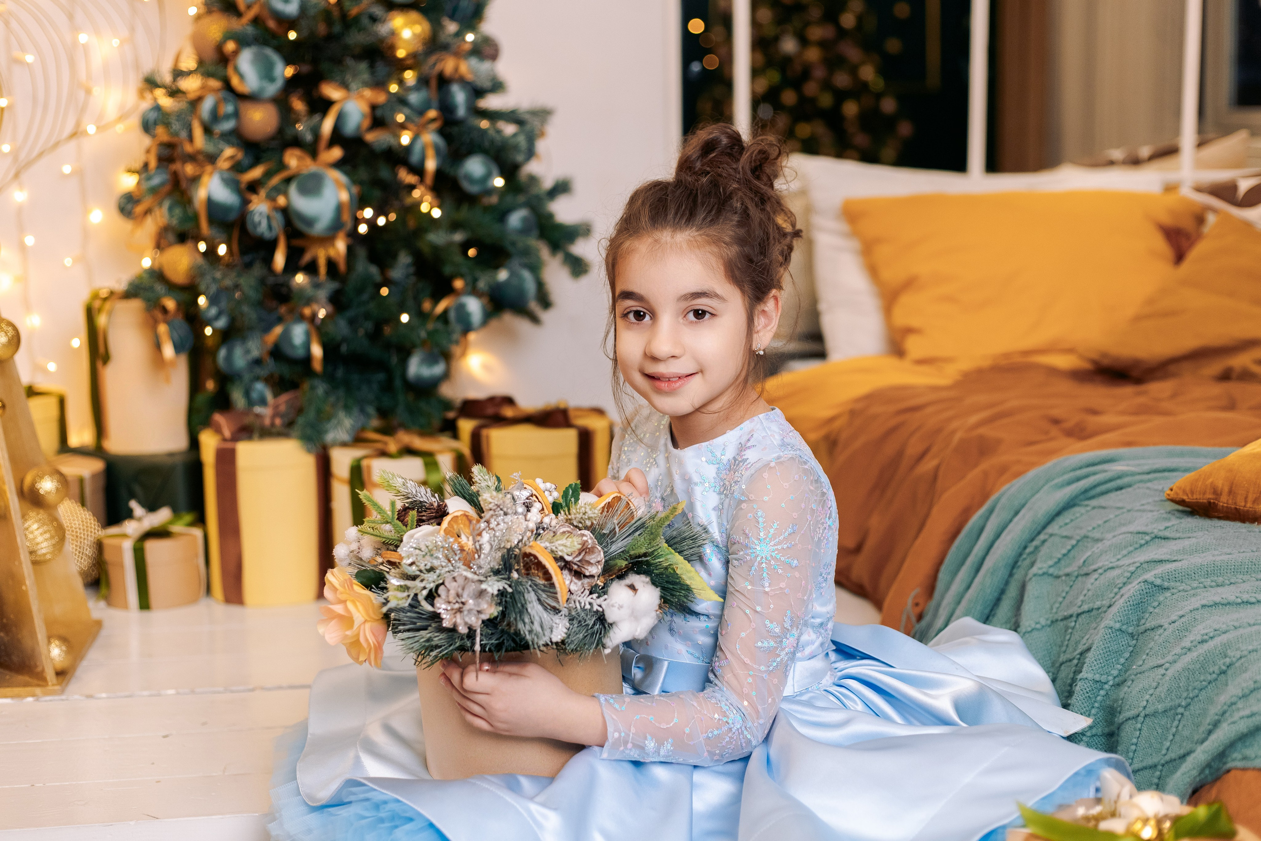 Новогодняя Семейная фотосессия в фотостудии Daily. Фотограф в Санкт-Петербурге, Анна Скворцова