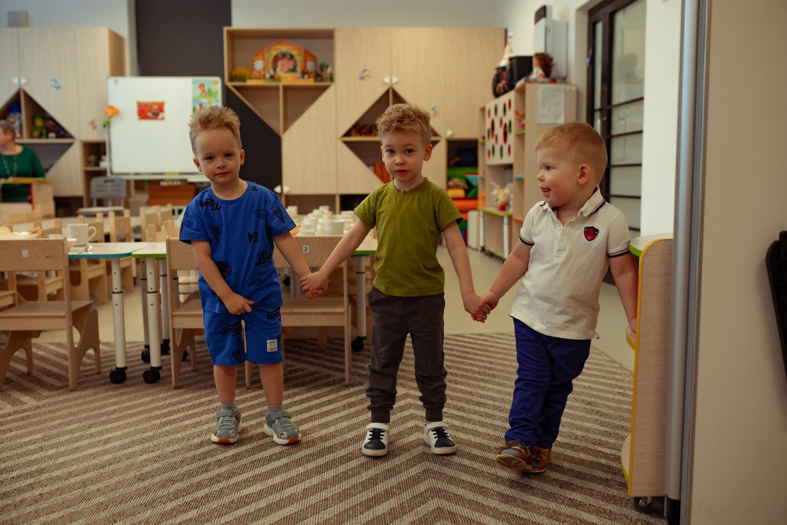 Праздник весны в детском саду. Семейный и детский фотограф в Москве Дорогова Екатерина