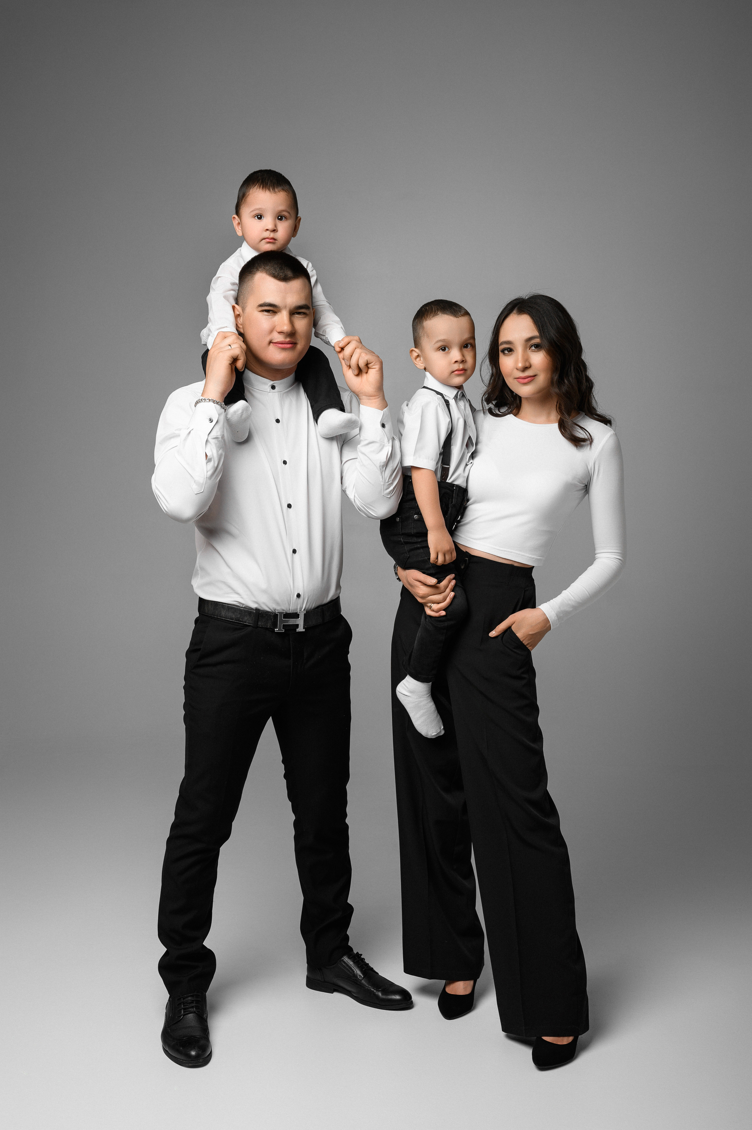 На циклораме