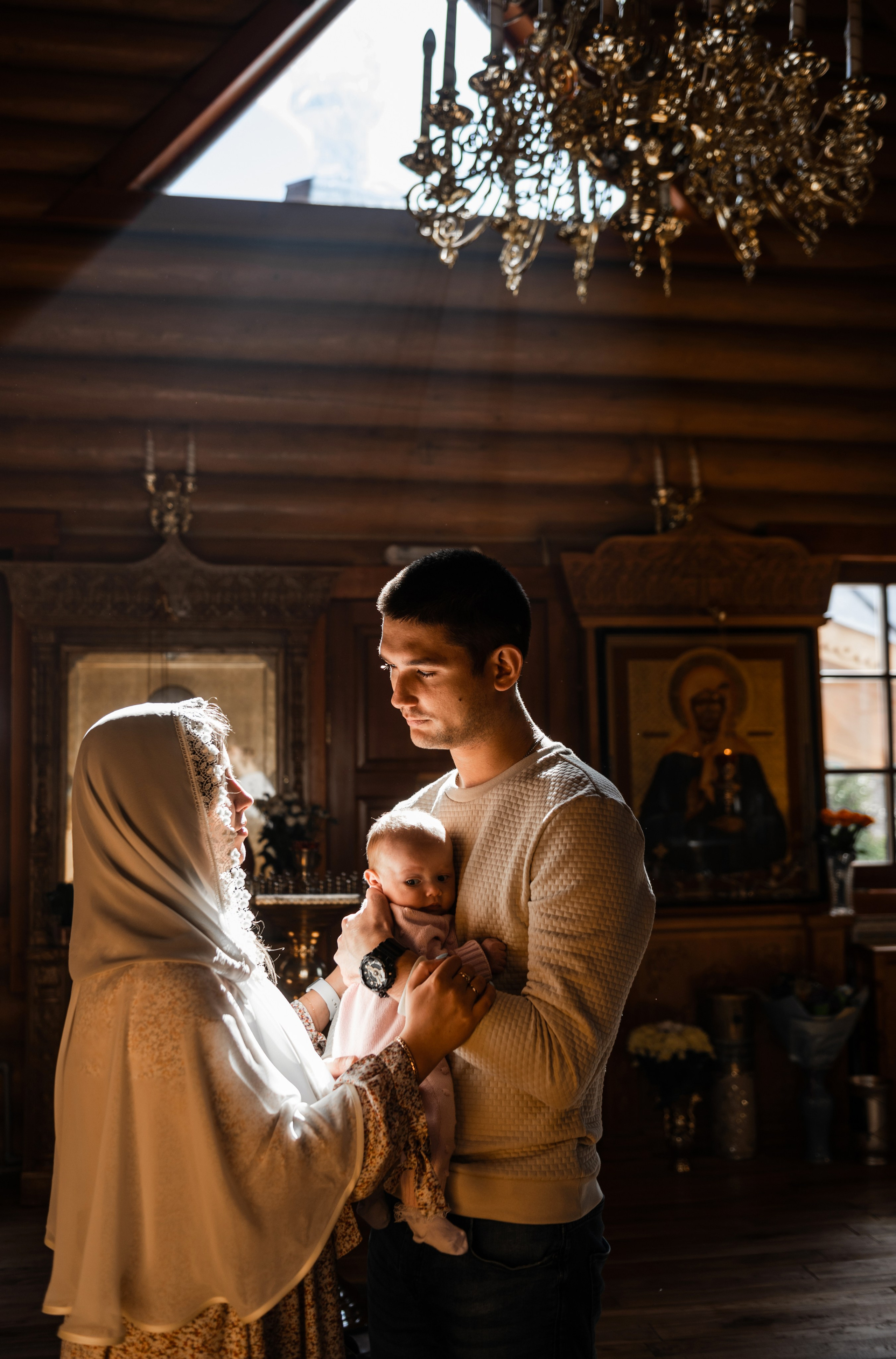 Крещение Евы. Свадебный и семейный фотограф Нижний Новгород и Москва Павел Градобоев