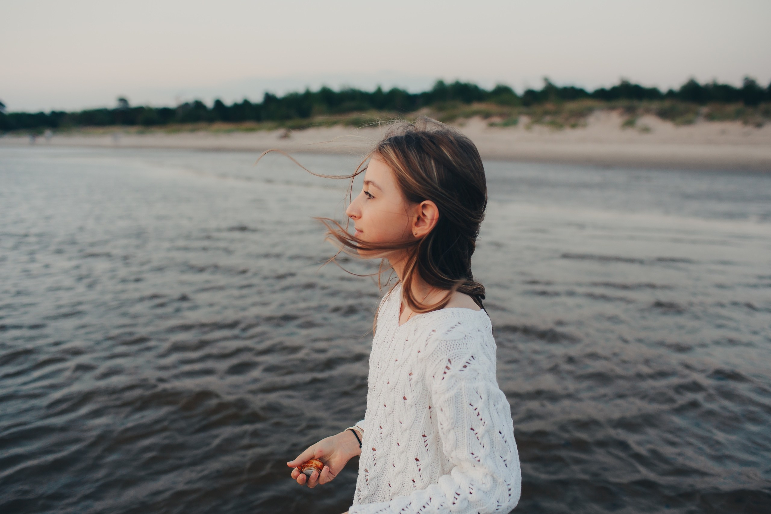 Детская фотосессия на море. Фотограф Евгения Мальцева, Архангельск