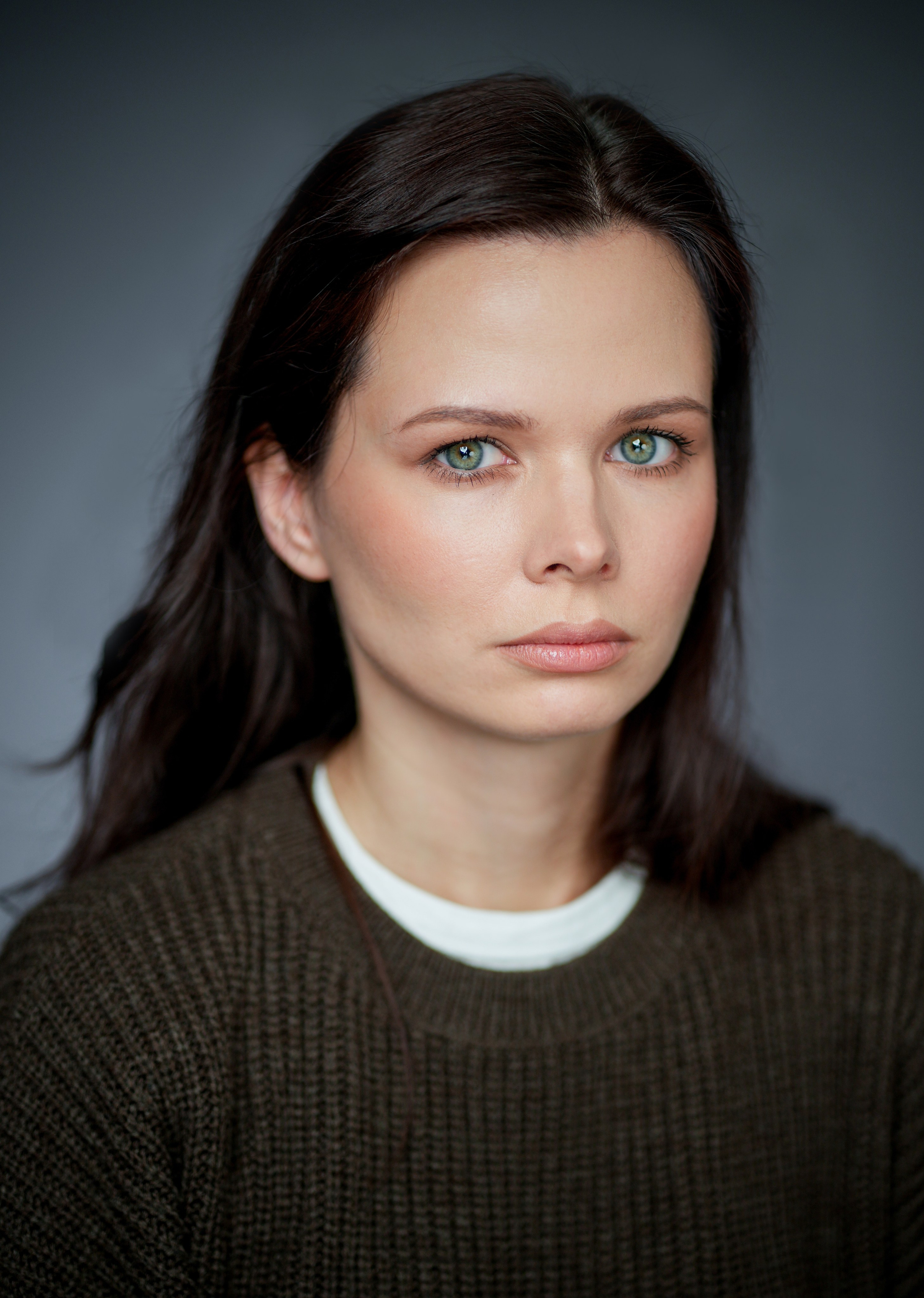 Актриса Евгения Власова. Портретная съемка в Москве, студийный фотограф Игорь Фомин