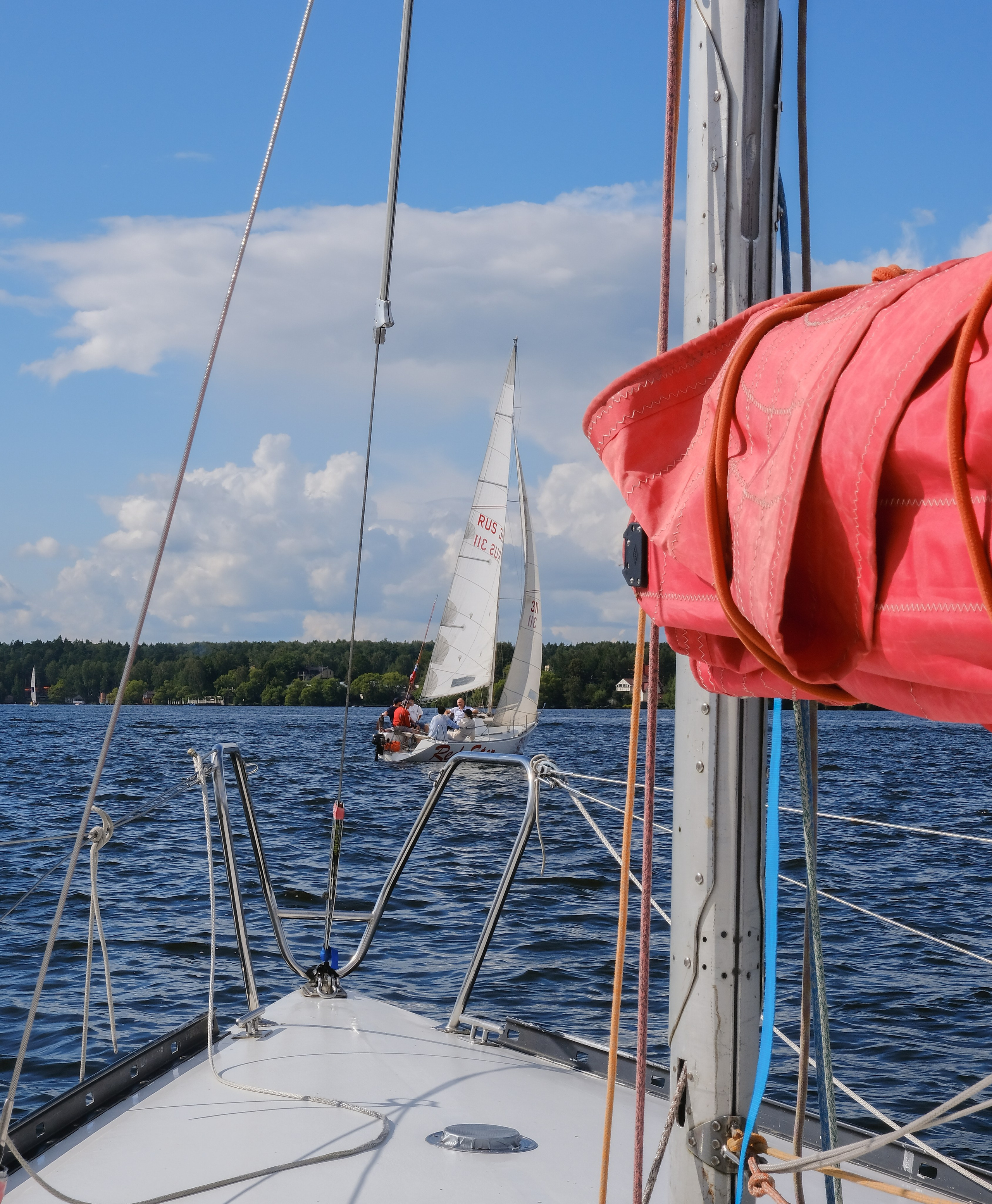 Парусная регата, кейс B2B. -