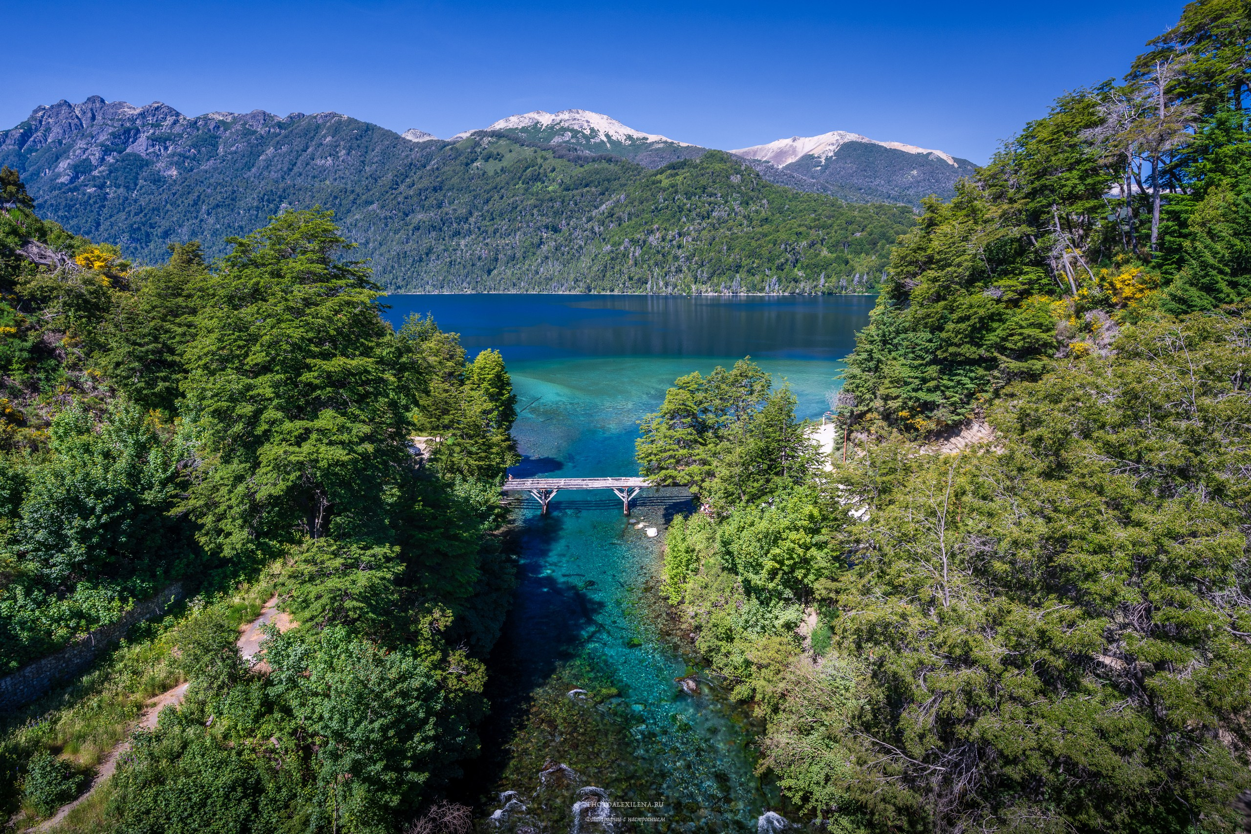 Озёрный край Барилоче. Авторские стильные фотокартины