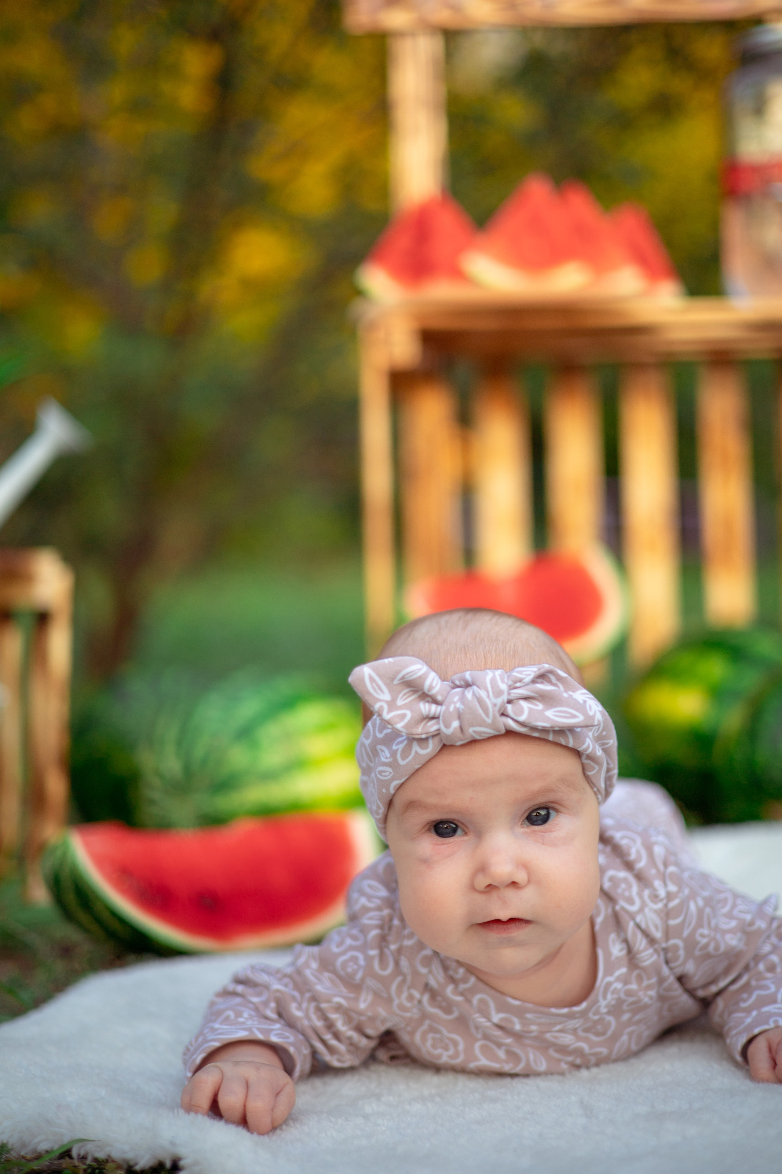 Даша арбузы. Семейный и детский фотограф в Михайловке Татьяна Лестьева