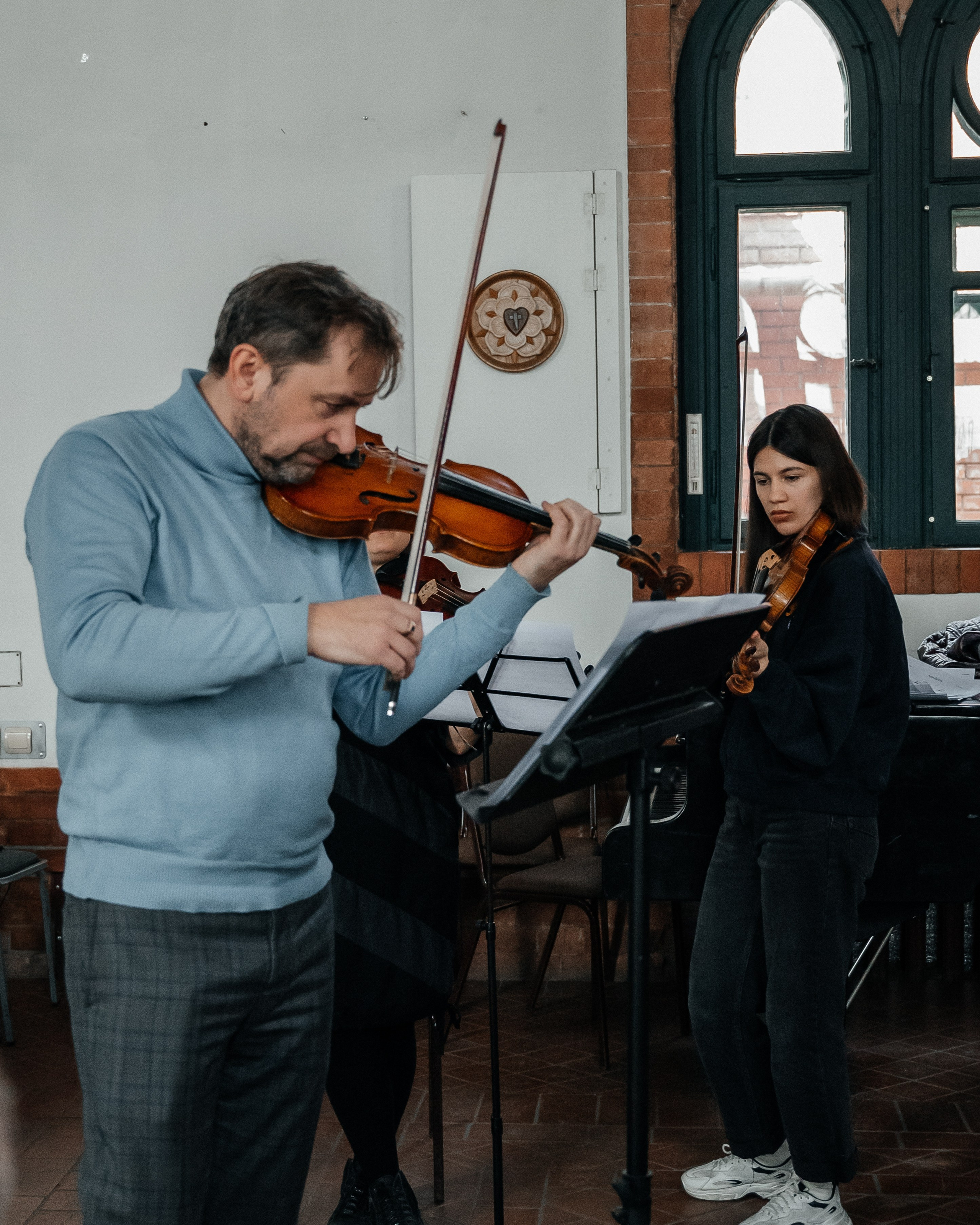 Репортажка репетиции оркестра. Портретный и семейный фотограф Владивосток Андрей Липатов