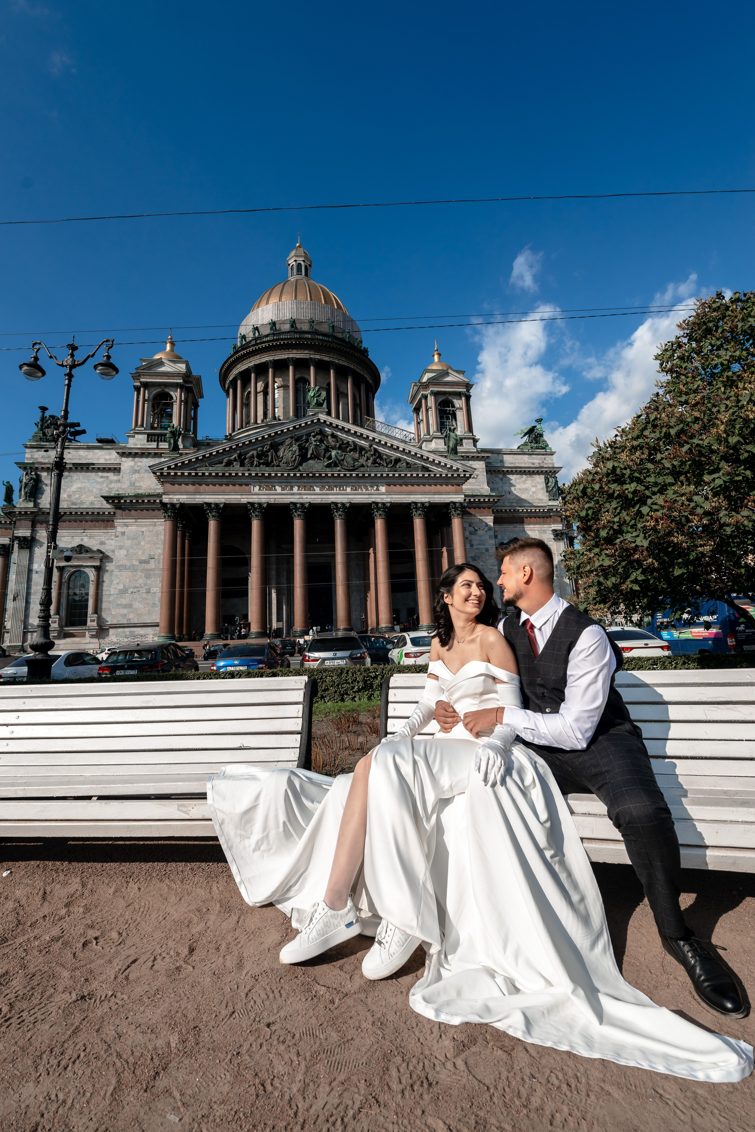 Камерная свадьба в Первом Дворце Бракосочетания №1 на Английской набережной Яны и Евгения. Портретный, семейный и свадебный фотограф в Санкт-Петербурге и в Пушкине Ширяев Денис