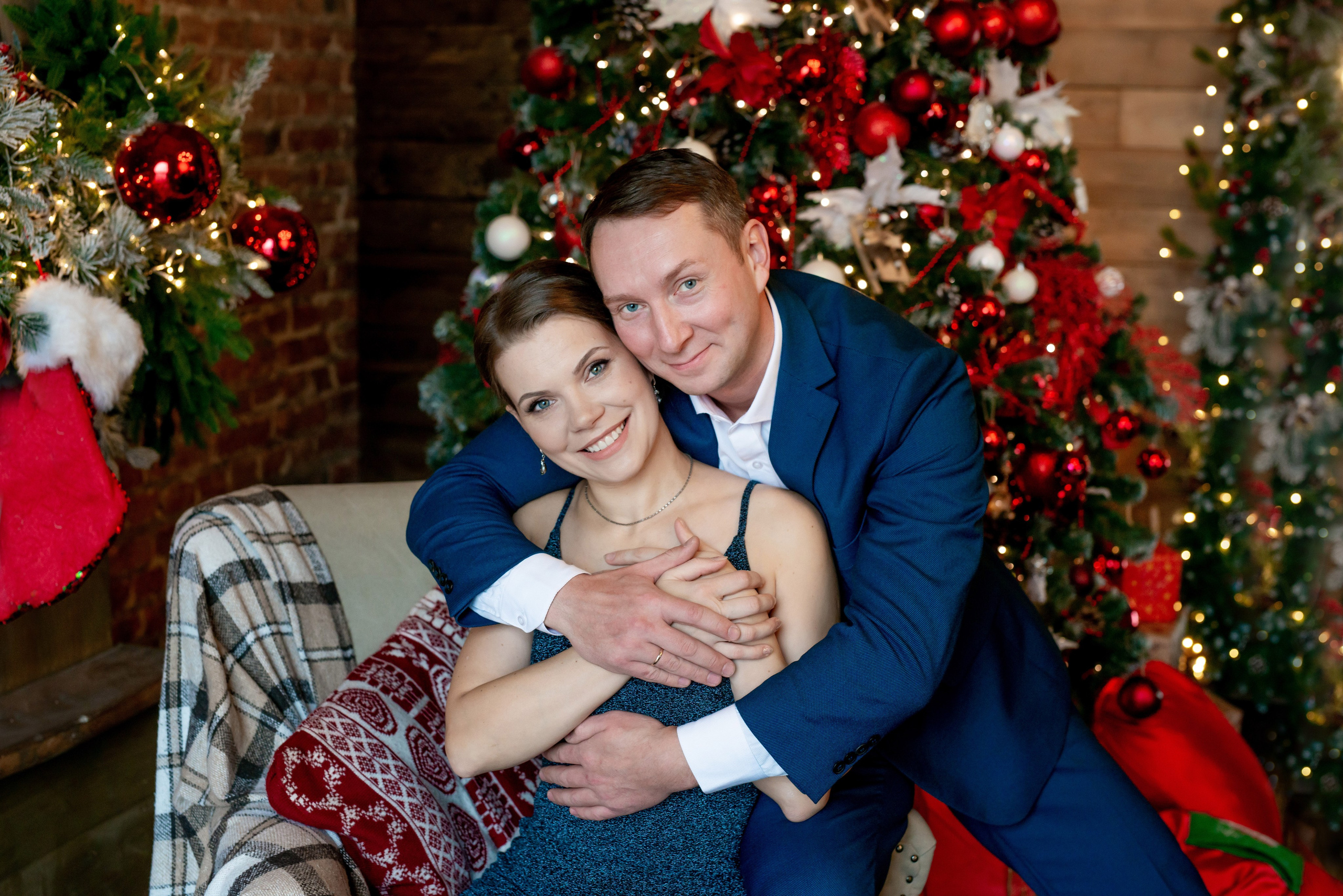 Новогодняя классика. Портретный, семейный и свадебный фотограф в Санкт-Петербурге и в Пушкине Ширяев Денис