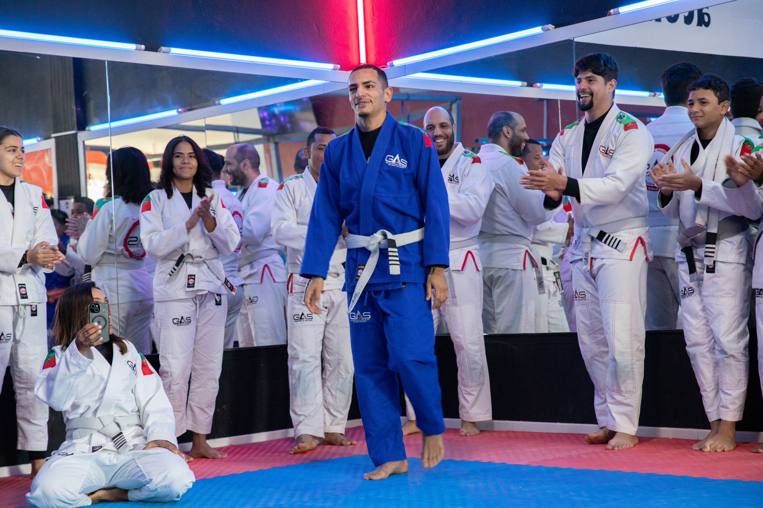 New Belts in Brazilian Jiu-Jitsu for GAS Team. Award Ceremony in Algarve. Photographer: Oksana Lomnova