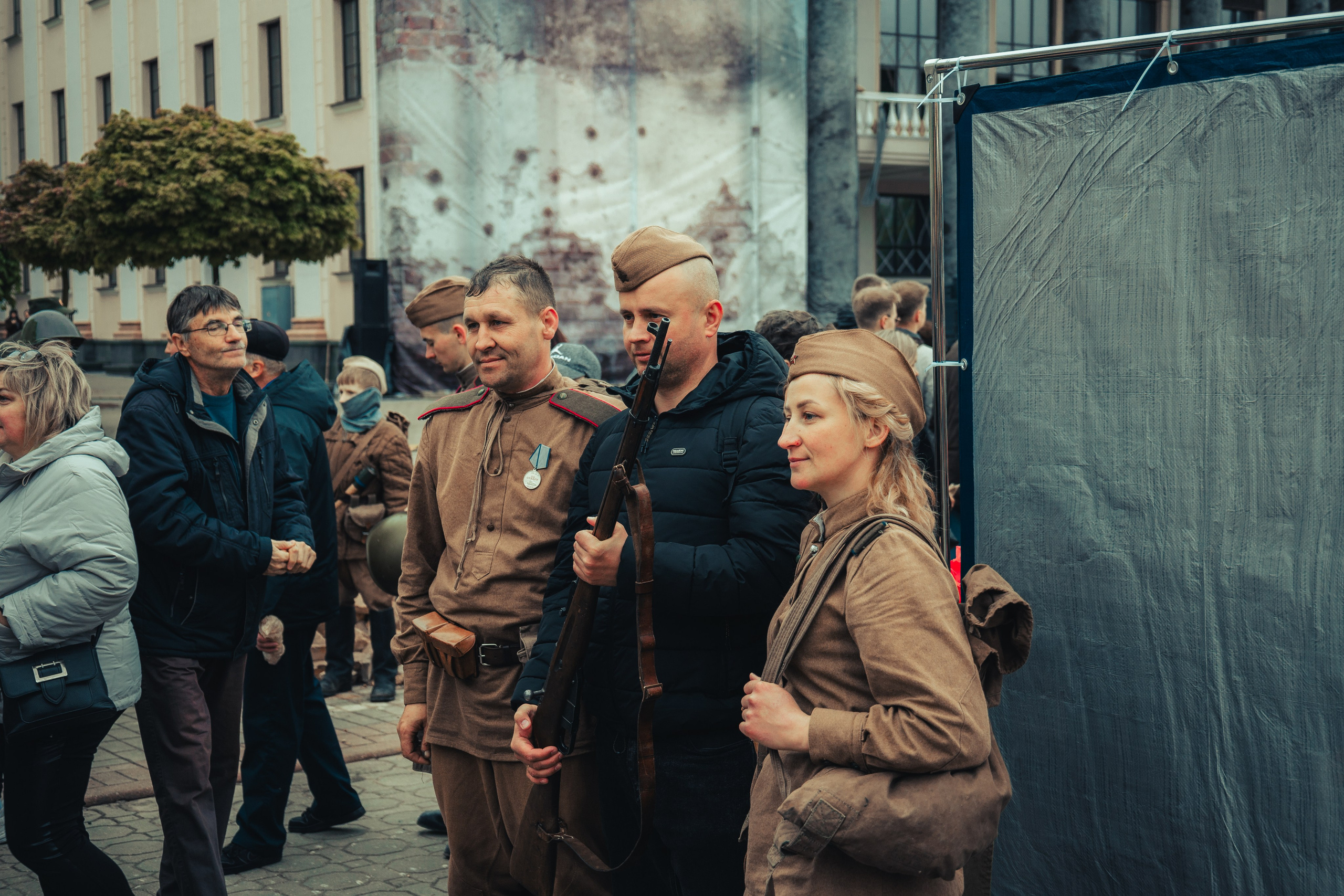 Реконструкция взятия рейхстага. Photographer Vladislav Voronovich