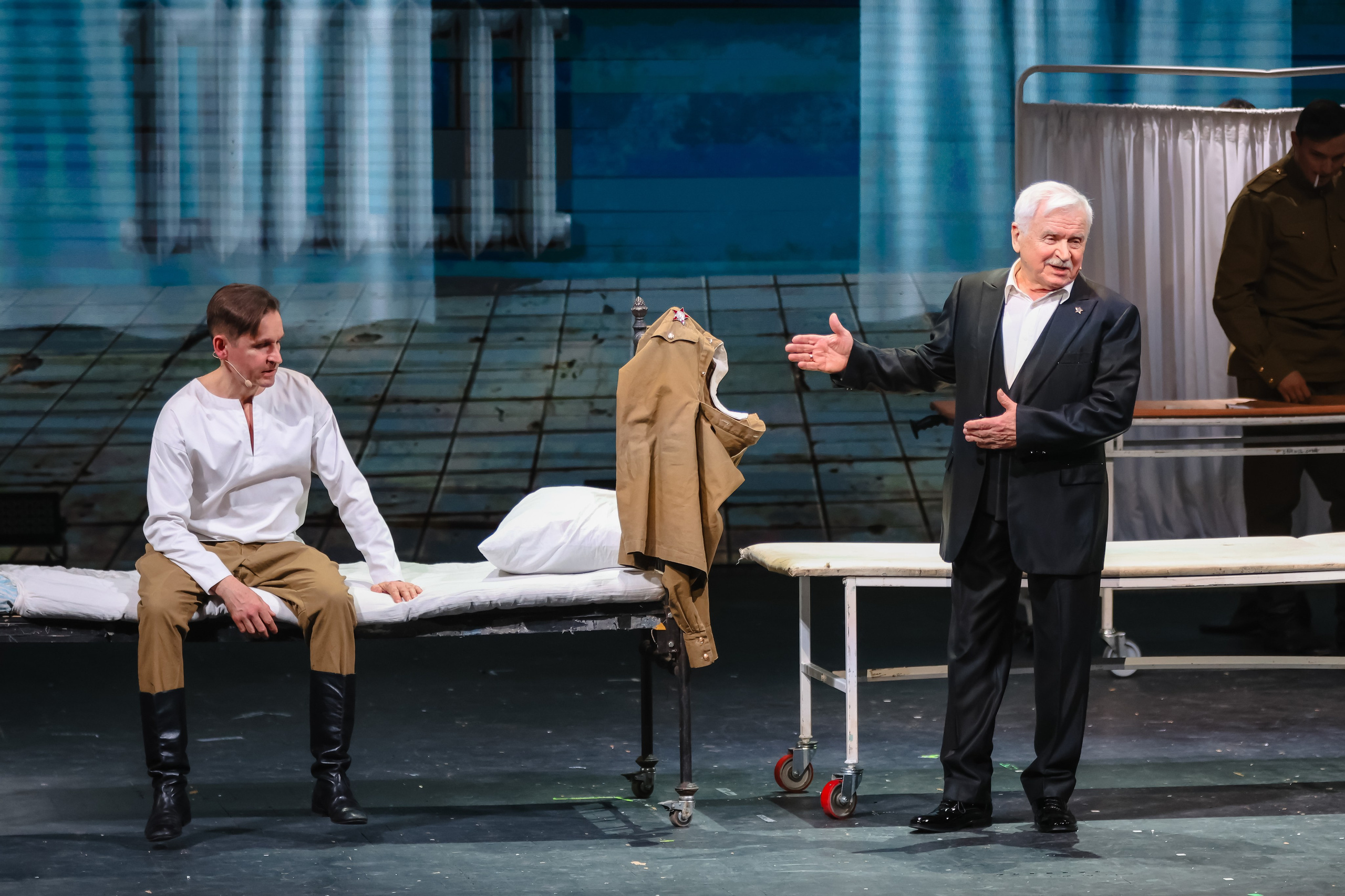 Василий Теркин, театр «Русская песня». Фотограф Ольга Махалова — Санкт-Петербург, Москва, Нижний Новгород