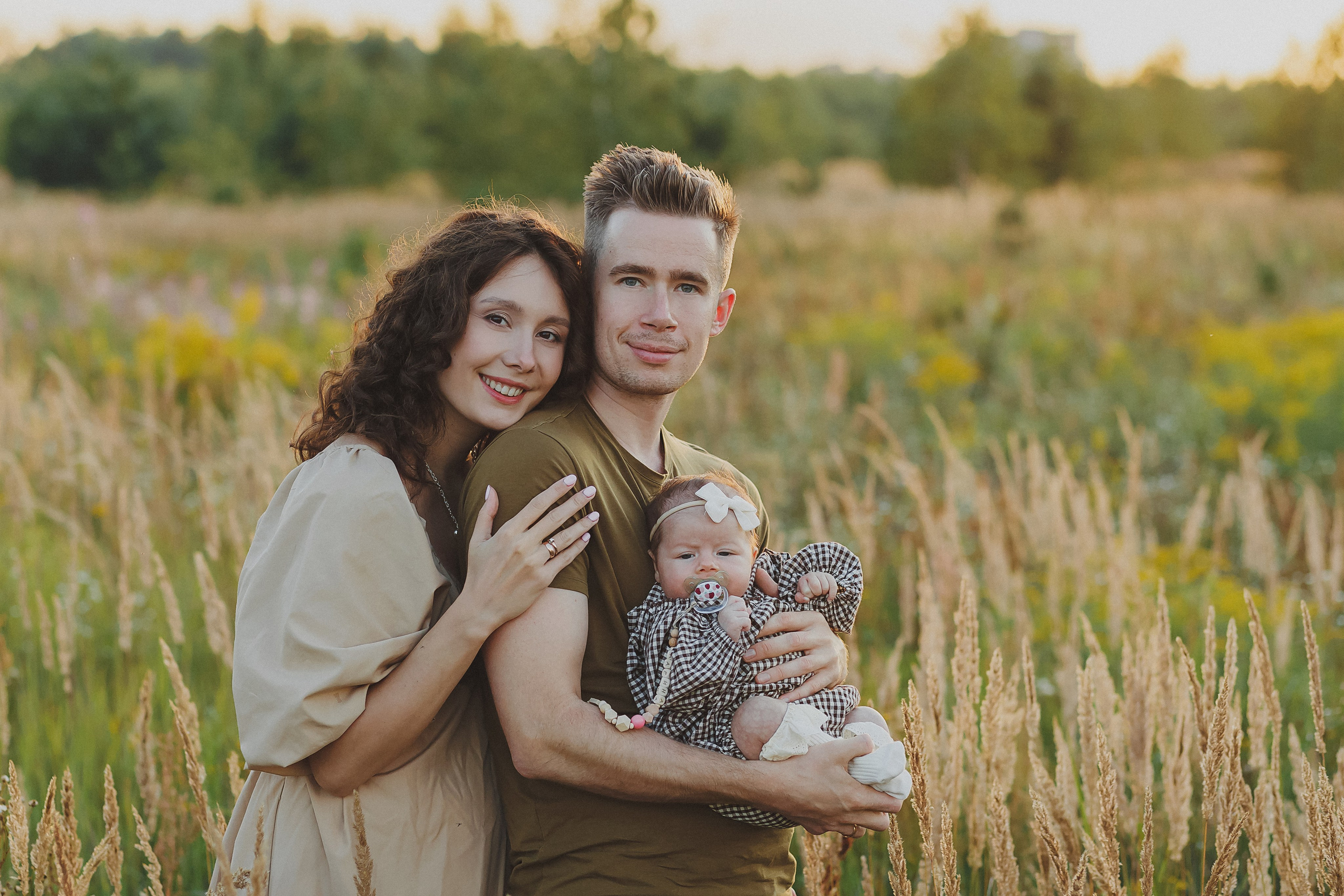 Фотосессия на природе с малышкой. Фотограф в Москве и Люберцах Анна Ушакова