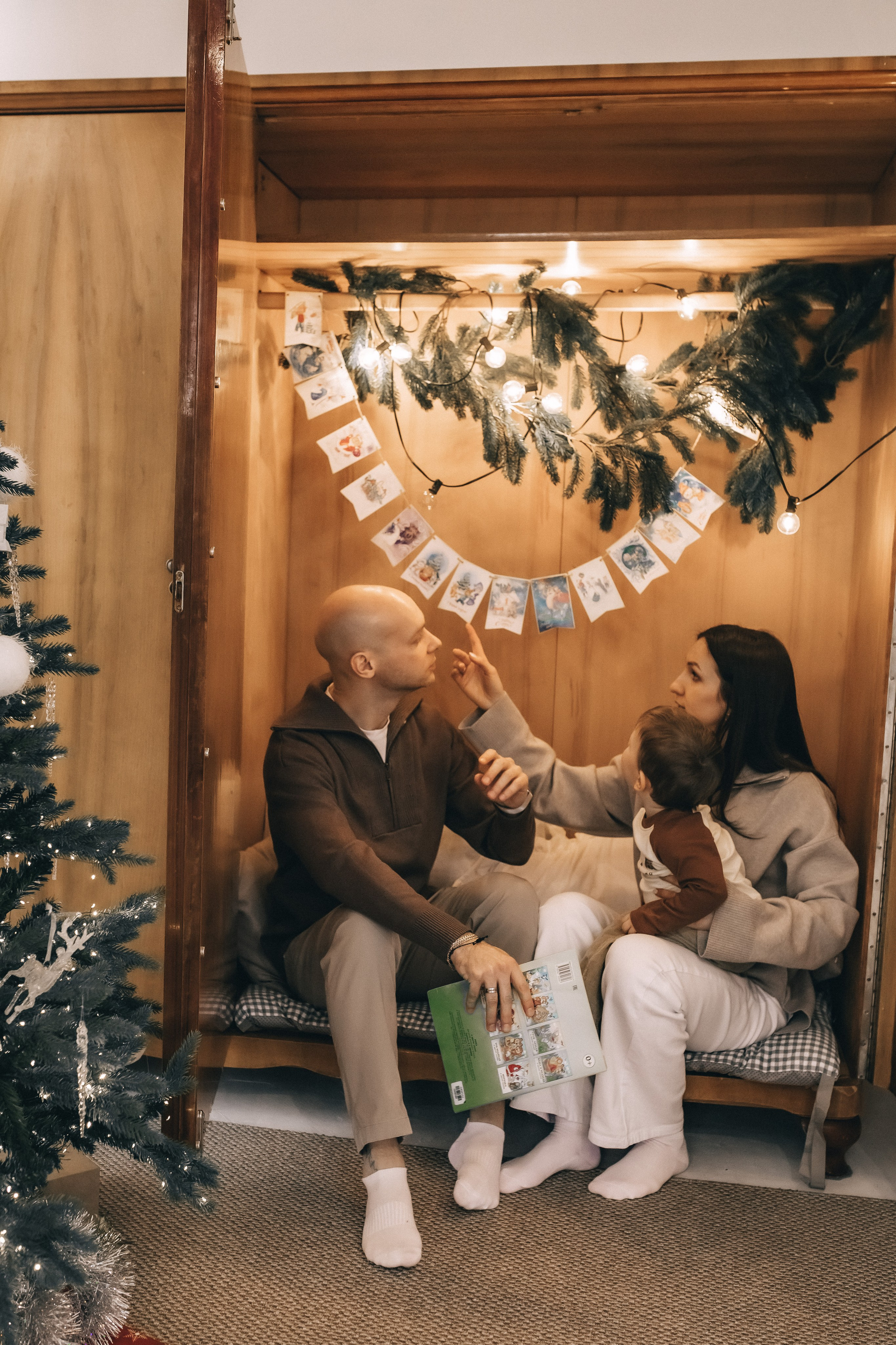 Рождество. Большая семья. Профессиональный фотограф, Москва |Видное Елена Елизарова