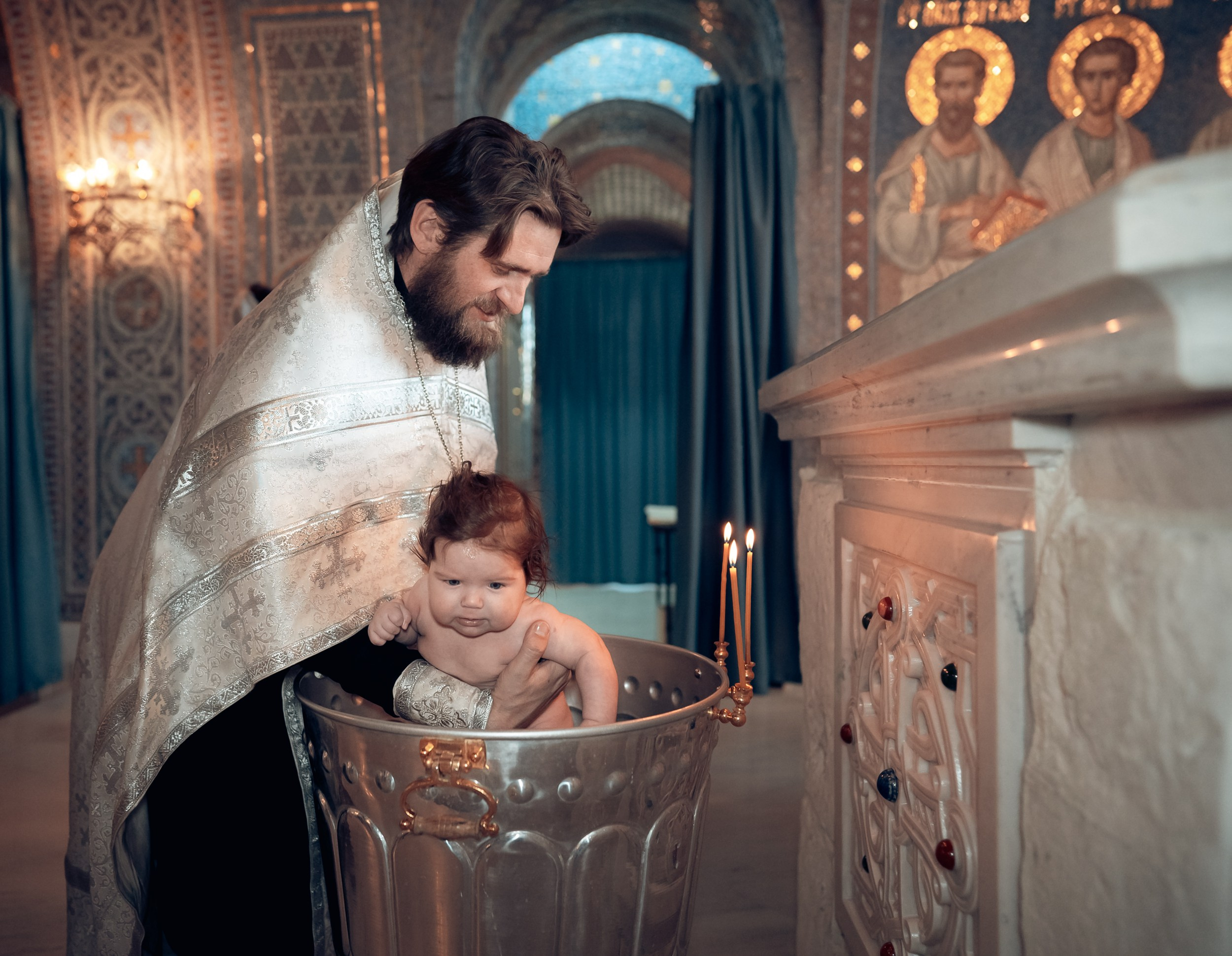 Крещение, Владимирский собор в Херсонесе, г. Севастополь. Церковный фотограф Севастополь