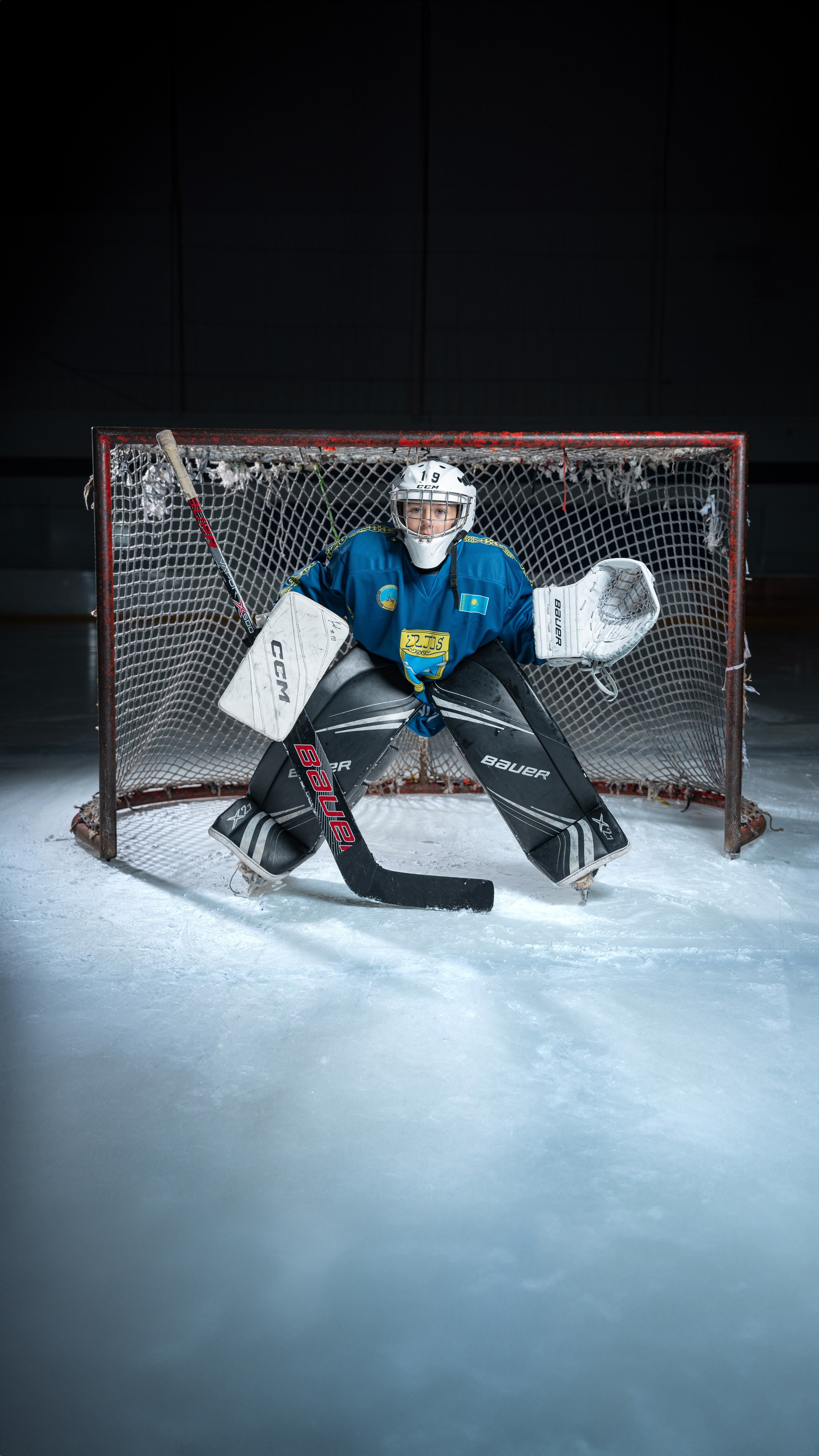 ЮНЫЕ ХОККЕИСТЫ. Портретный фотограф в Павлодаре Руслан Насыров
