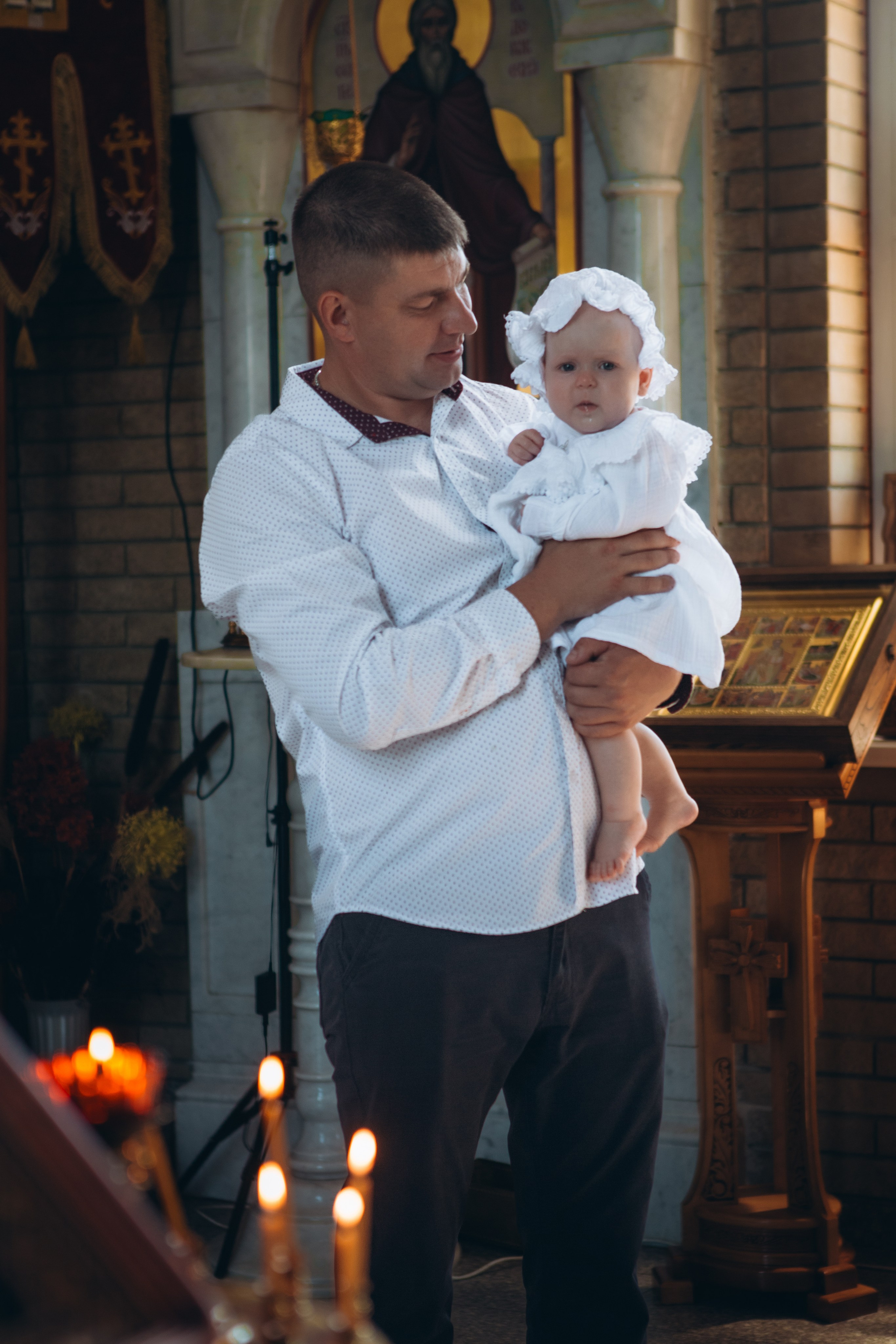 Таинство крещения Милании. Photographer EKATERINA RUSKIKH