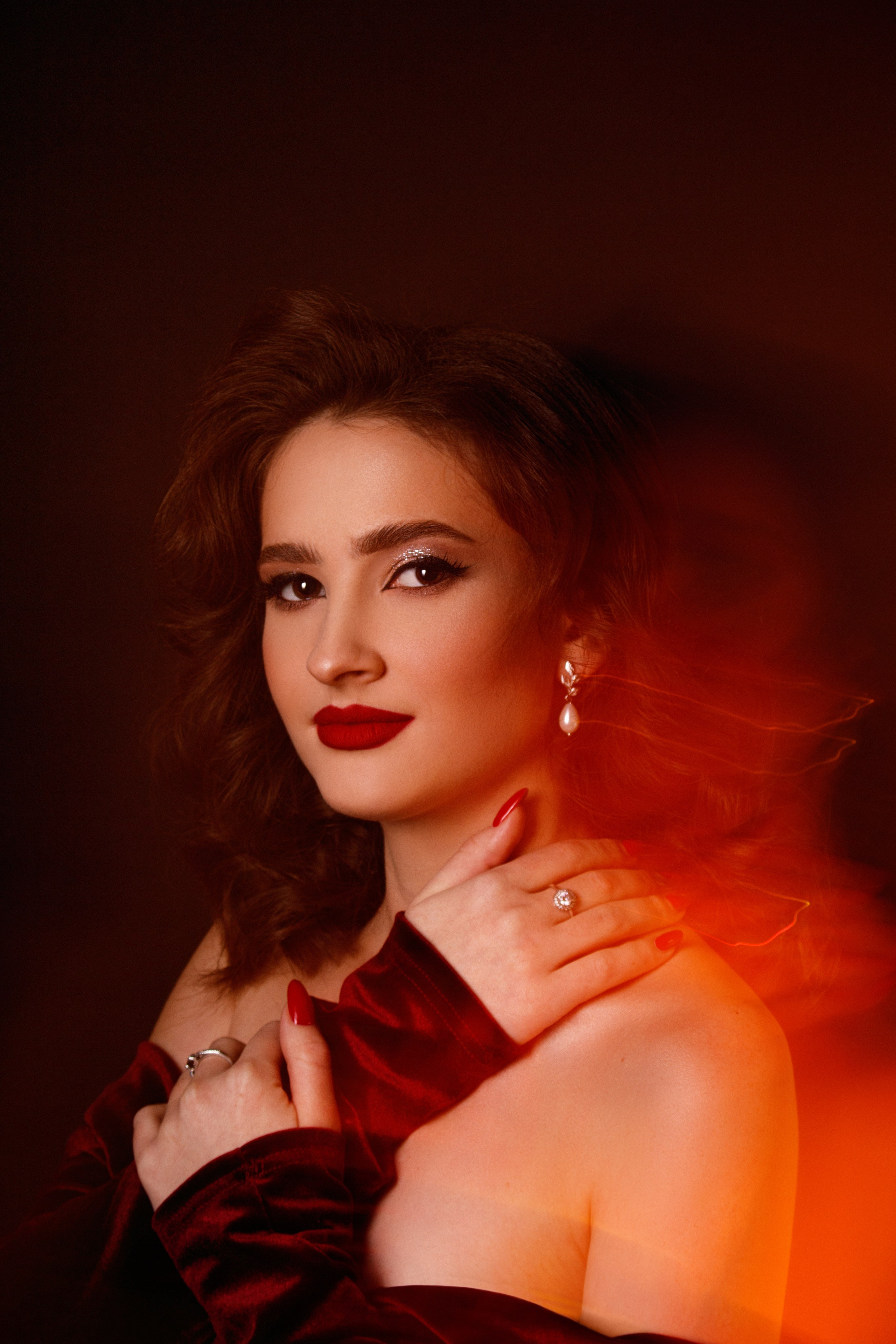 Новогодний фотодень в стиле «Глянец». Фотограф в Лодзи Светлана Шкуратова