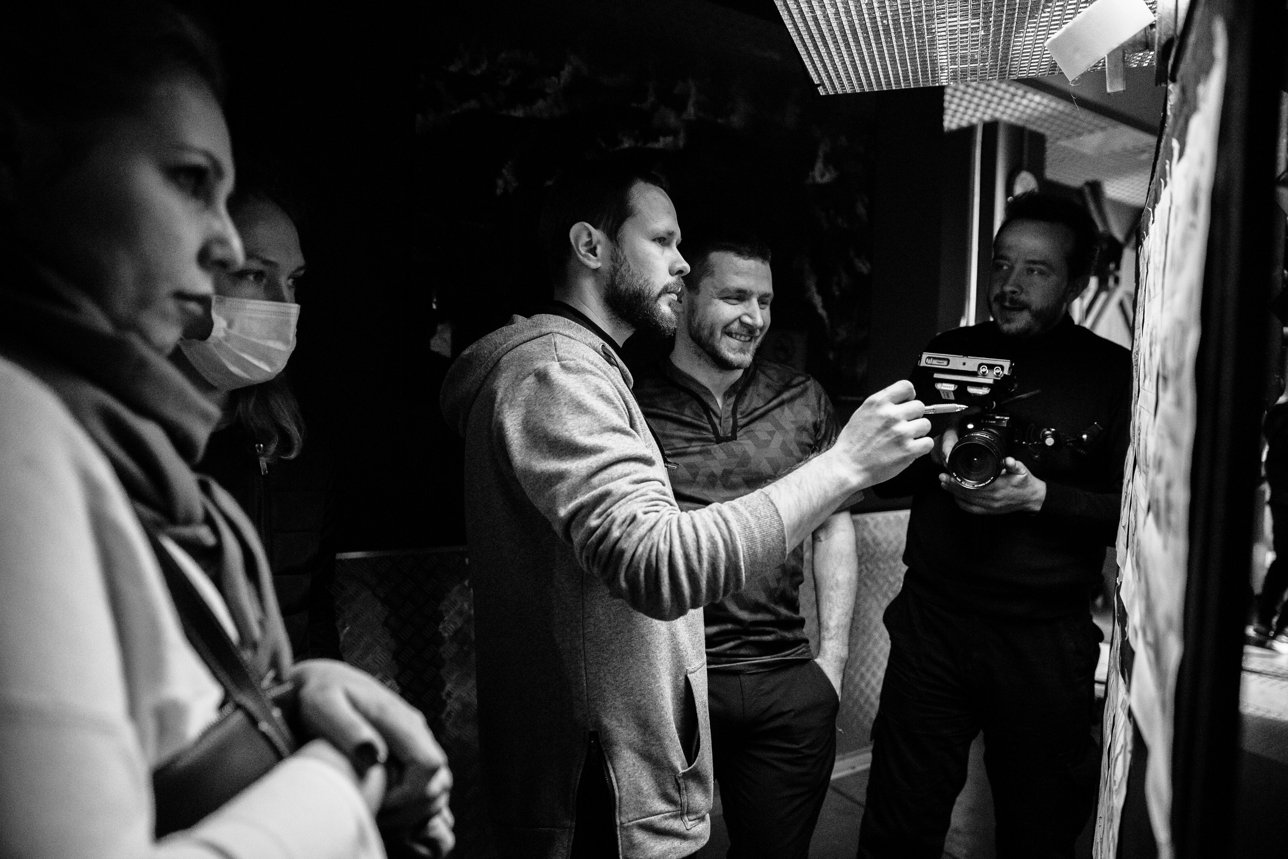 ФК Би-2 & Лиза Громова Мосфильм. Ольга Пилант. АРТ, бэкстейдж, свадебная и семейная фотография, городской портрет, интерьерная фотография