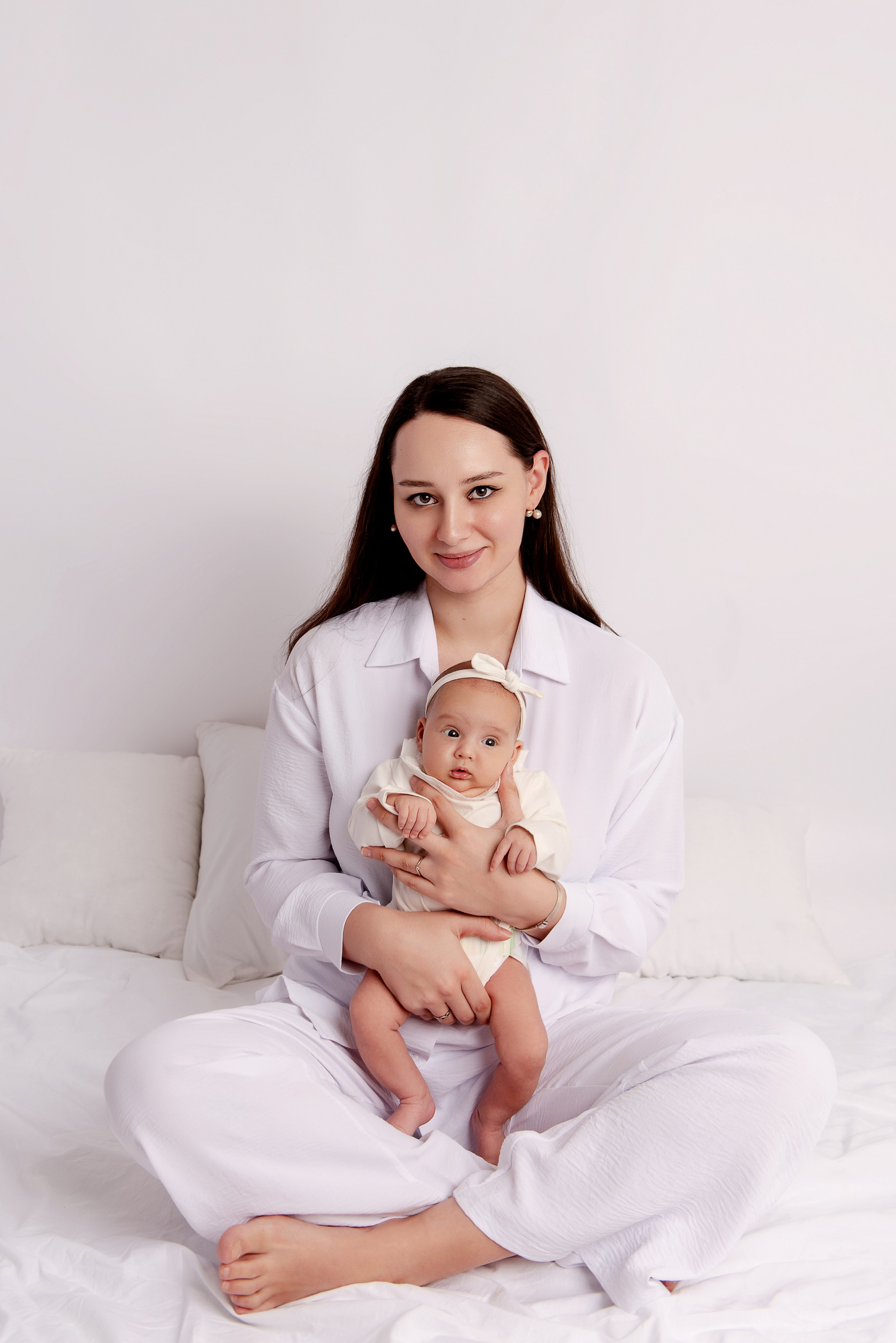 Майя 1,5 месяца. Детский фотограф в Долгопрудном и Москве