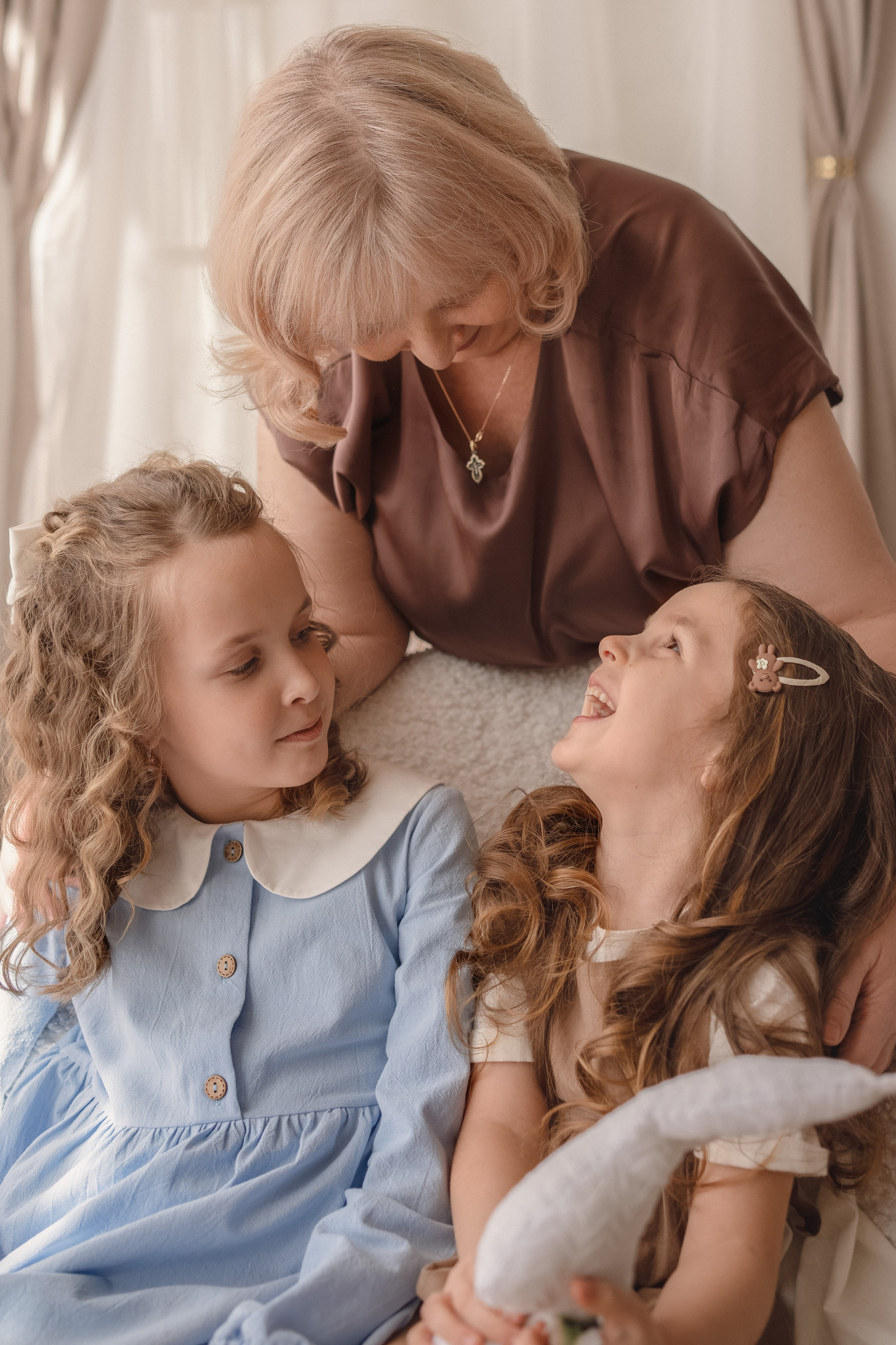 Семейная студийная съемка. Семейный и портретный фотограф в Санкт-Петербурге Татьяна Гримоть