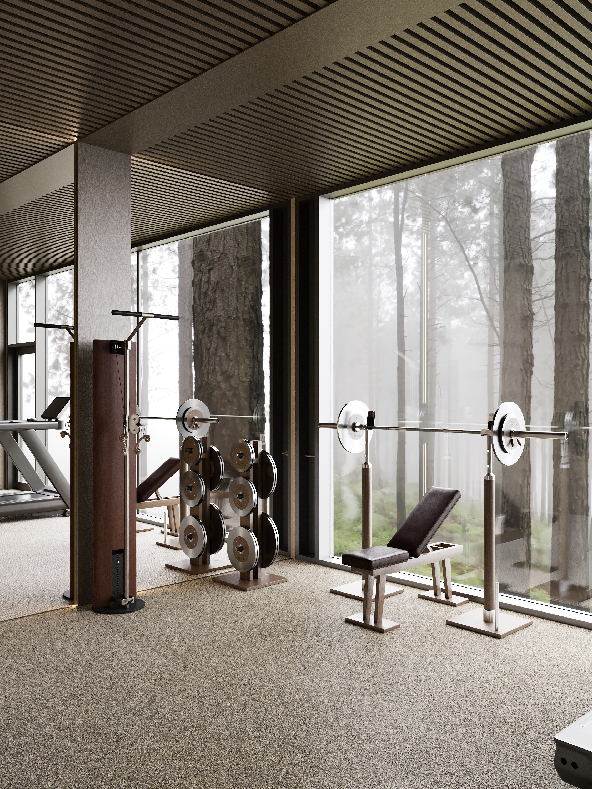 VILLA MADISON /1250 sq m /25'. Интерьерное ателье numéro а