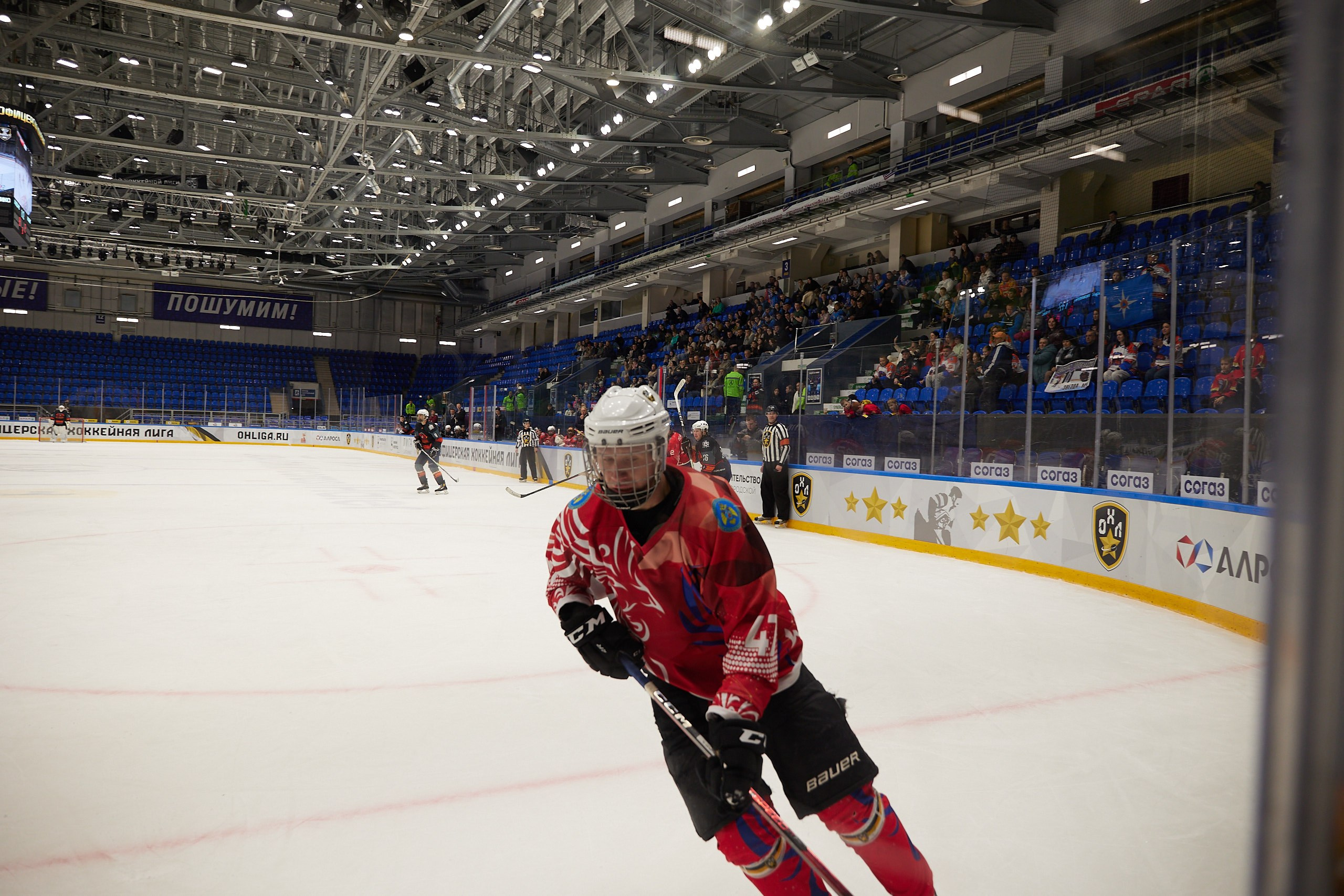 Репортаж. Офицерская хоккейная лига 2025 год. Спортивный фотограф Некрасов Денис