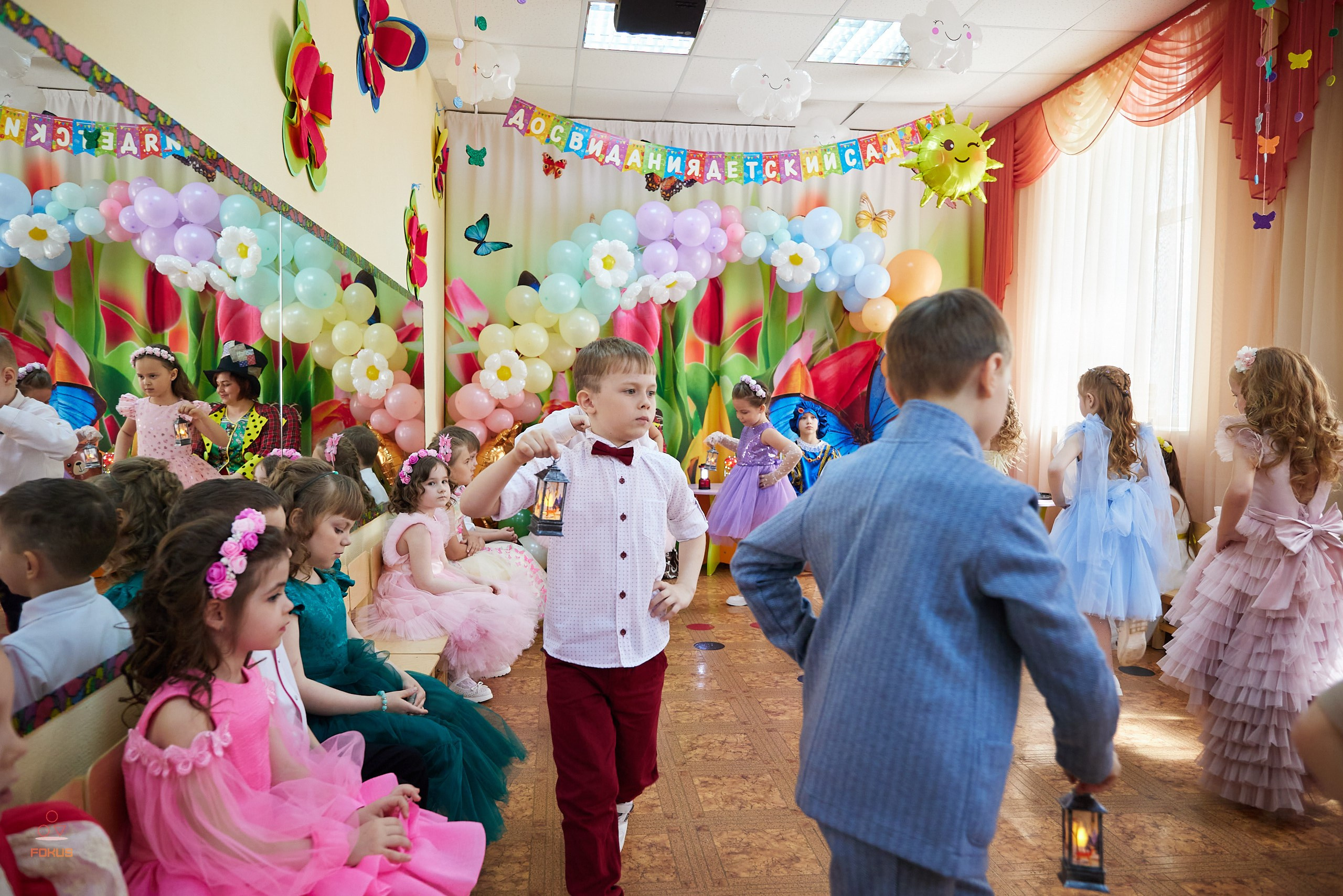 Выпускной детский сад. Спортивный фотограф Некрасов Денис