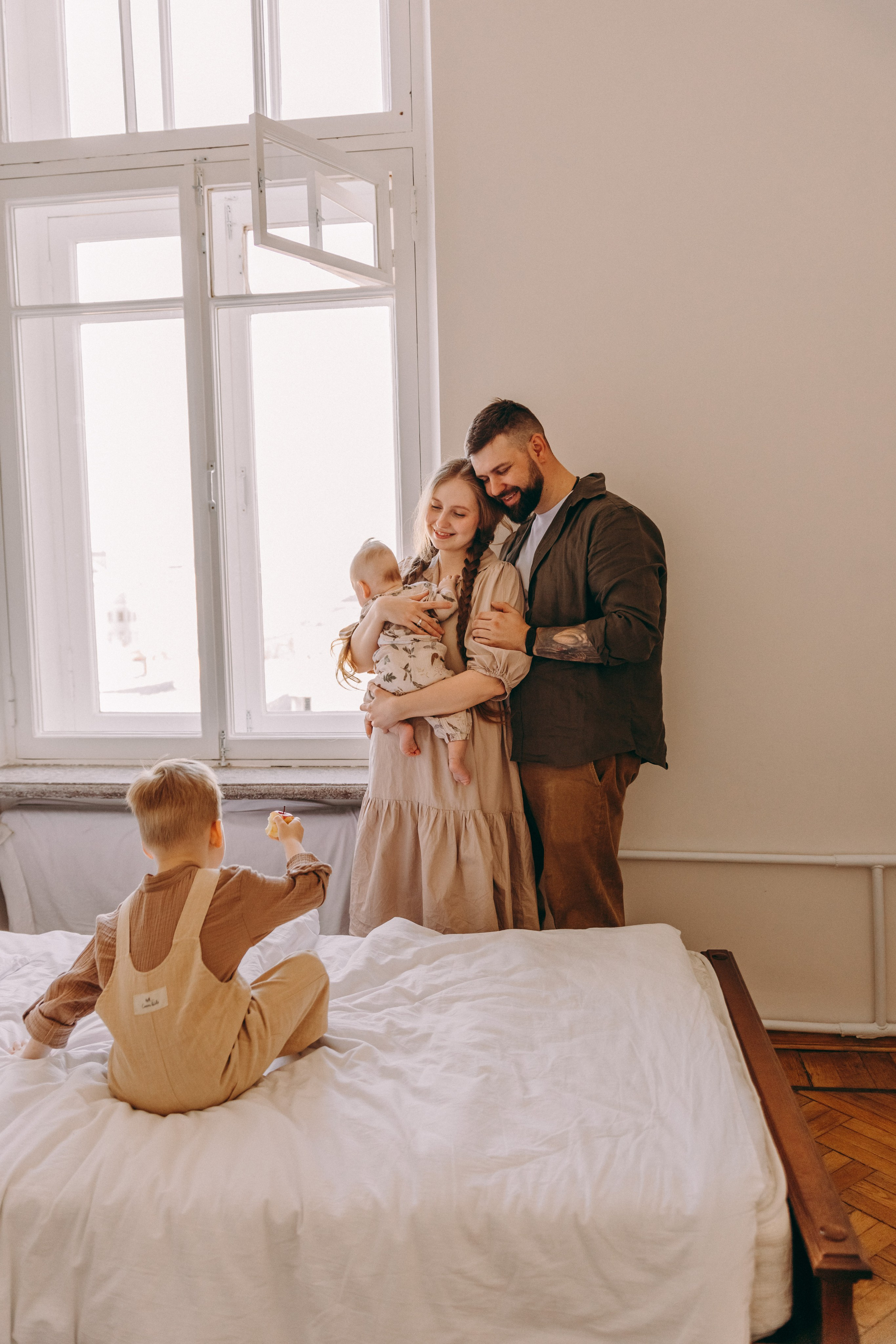 Леля, Илья, Добрыня и Яромир. Семейный фотограф В Москве Александра Дейкун