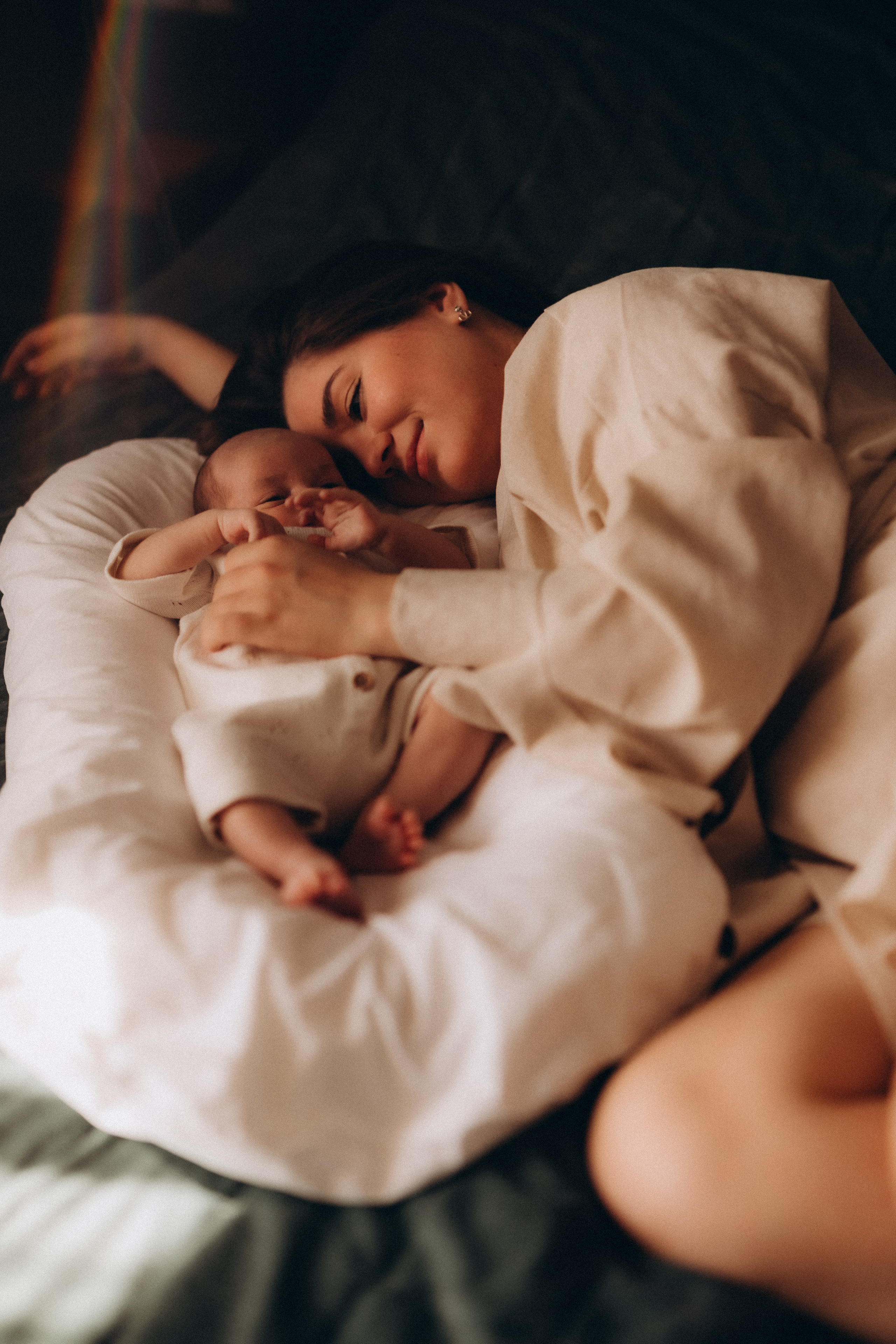 Новорожденный Миша. Евгения Пелипас